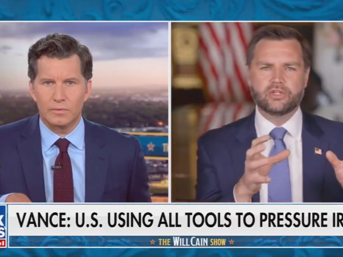 Vance Ties Cheap Oil Goal to Iran Sanctions