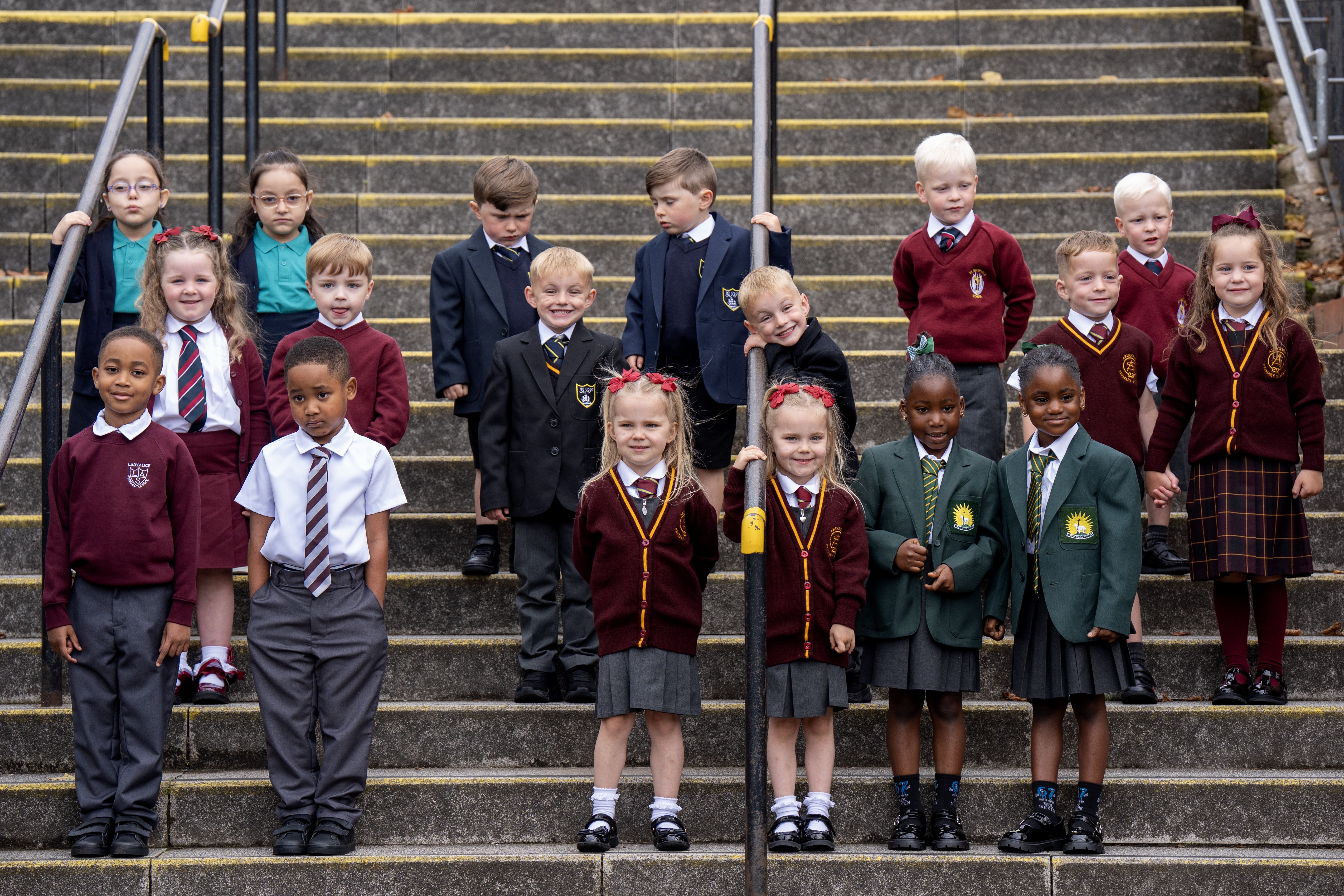 Nine sets of twins will start school in Inverclyde this month (PA)