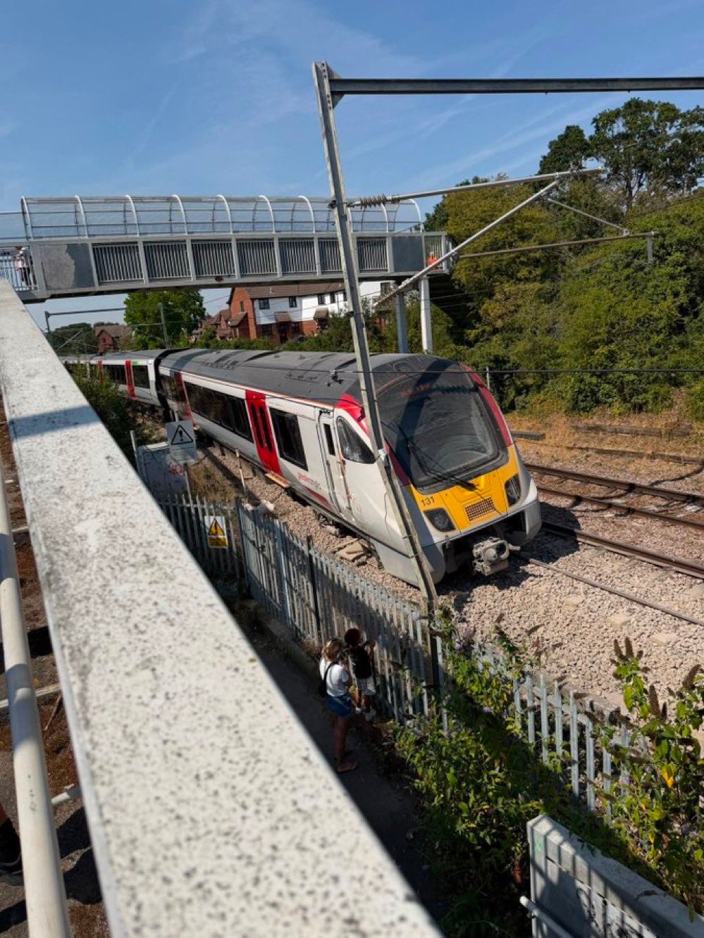 Greater Anglia have warned customers not to travel between London Southend and Shenfield