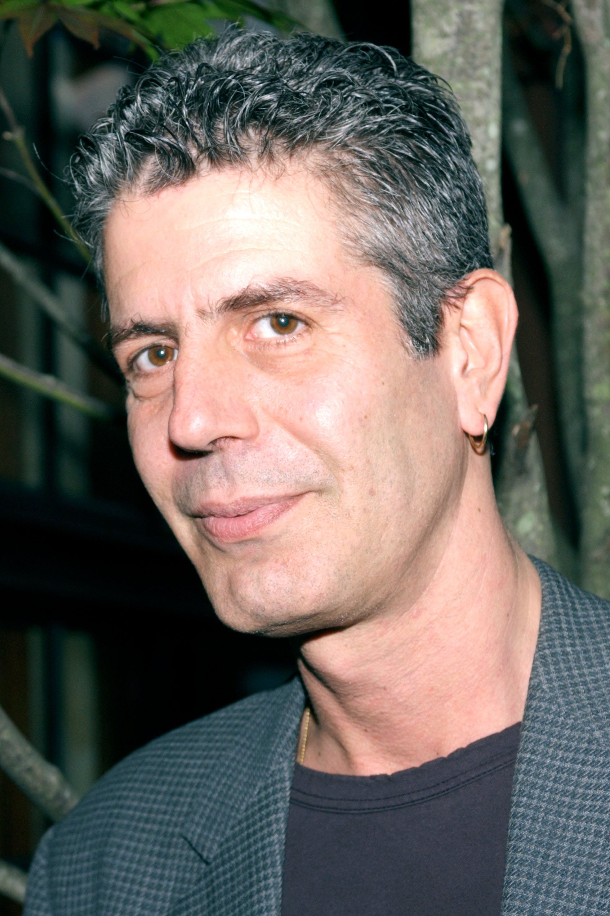 Inspiration: the real Anthony Bourdain in 2002 (Getty)