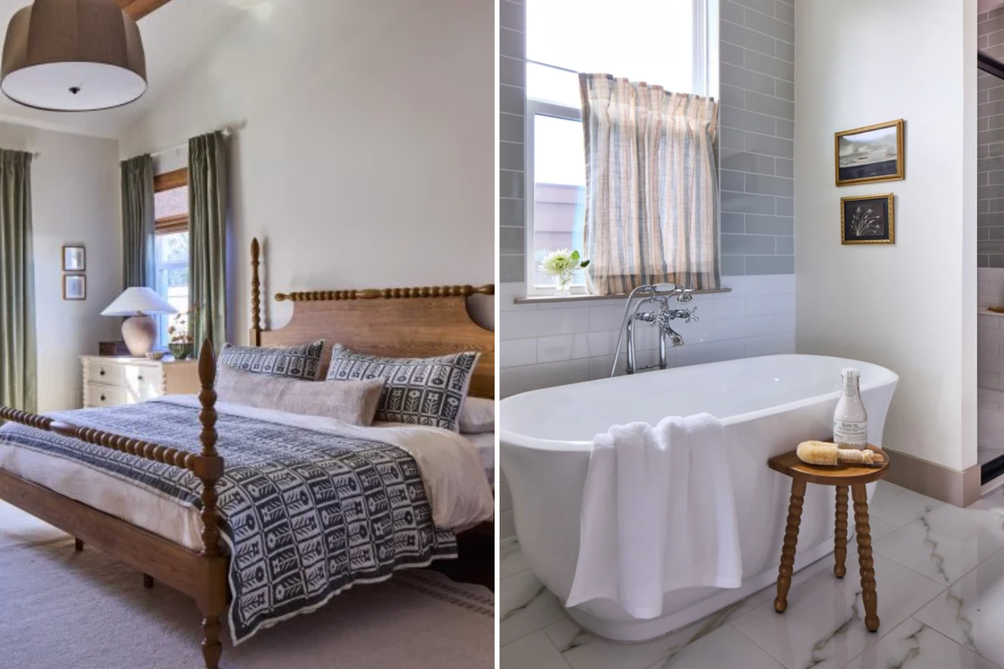 The house includes three bedrooms and three and a half baths (Laurey Glenn/HGTV)