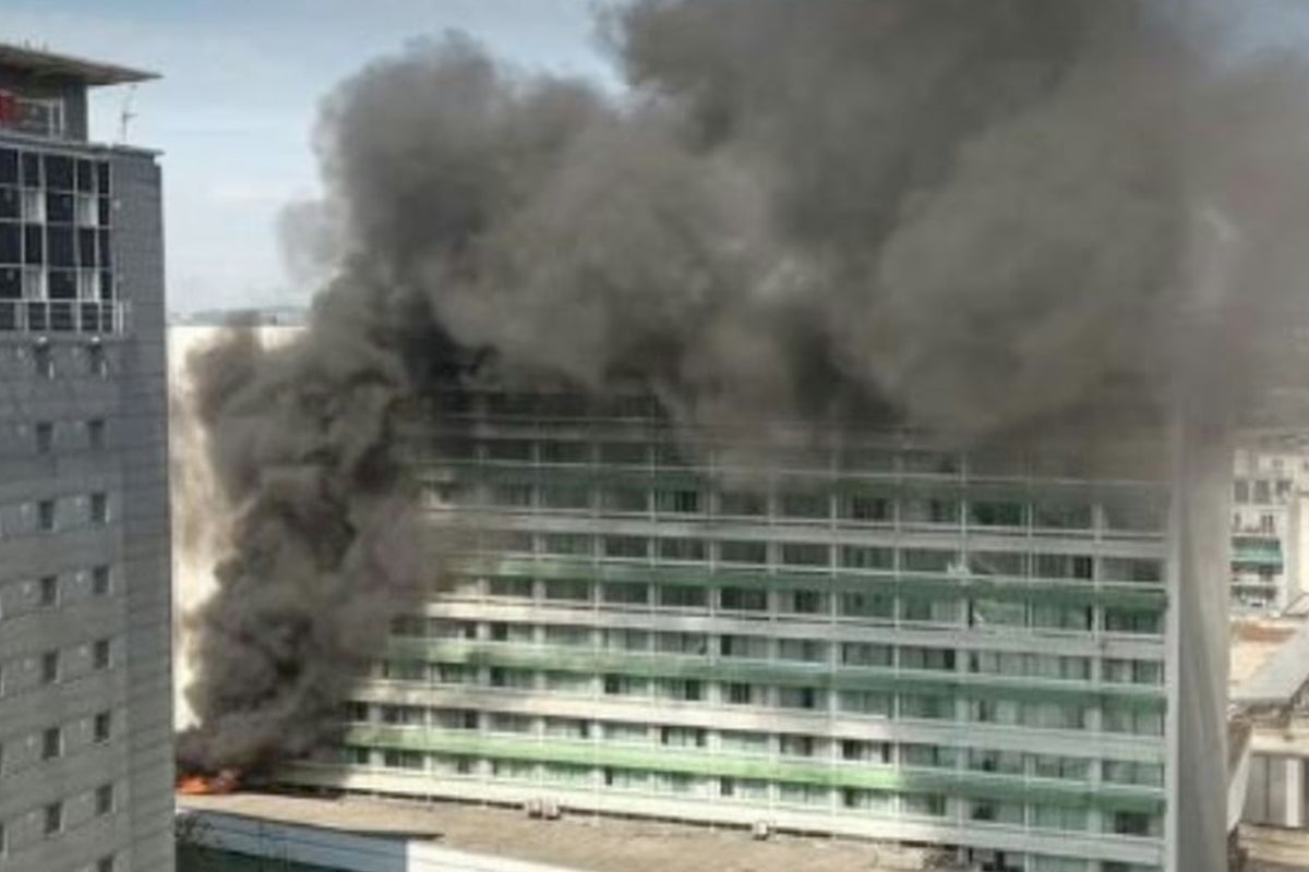 Wembley fire: 150 people evacuated from hotel after huge blaze breaks out