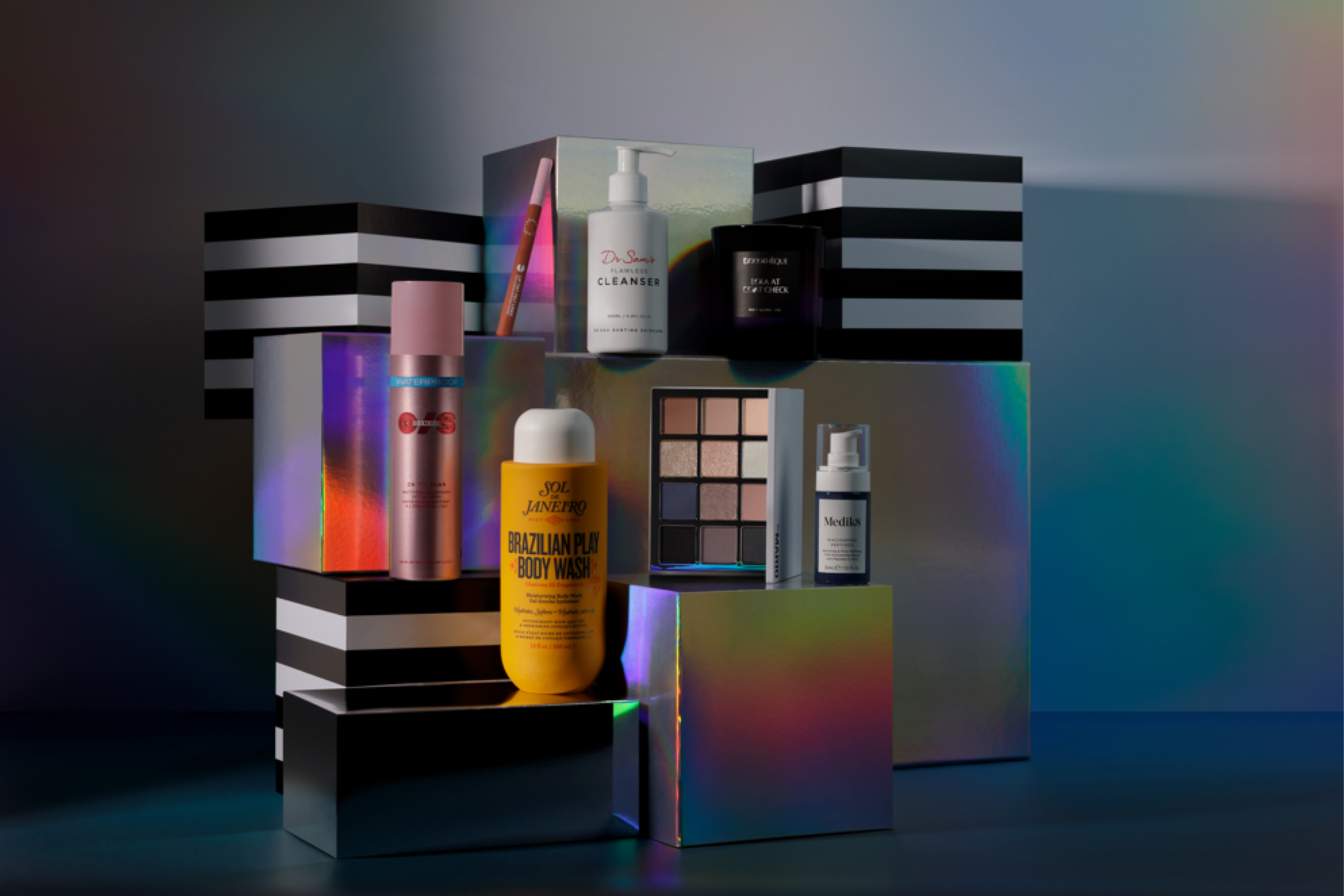 Advents will be filled with one of three Sol de Janeiro shower gel scents (Sephora/The Independent)