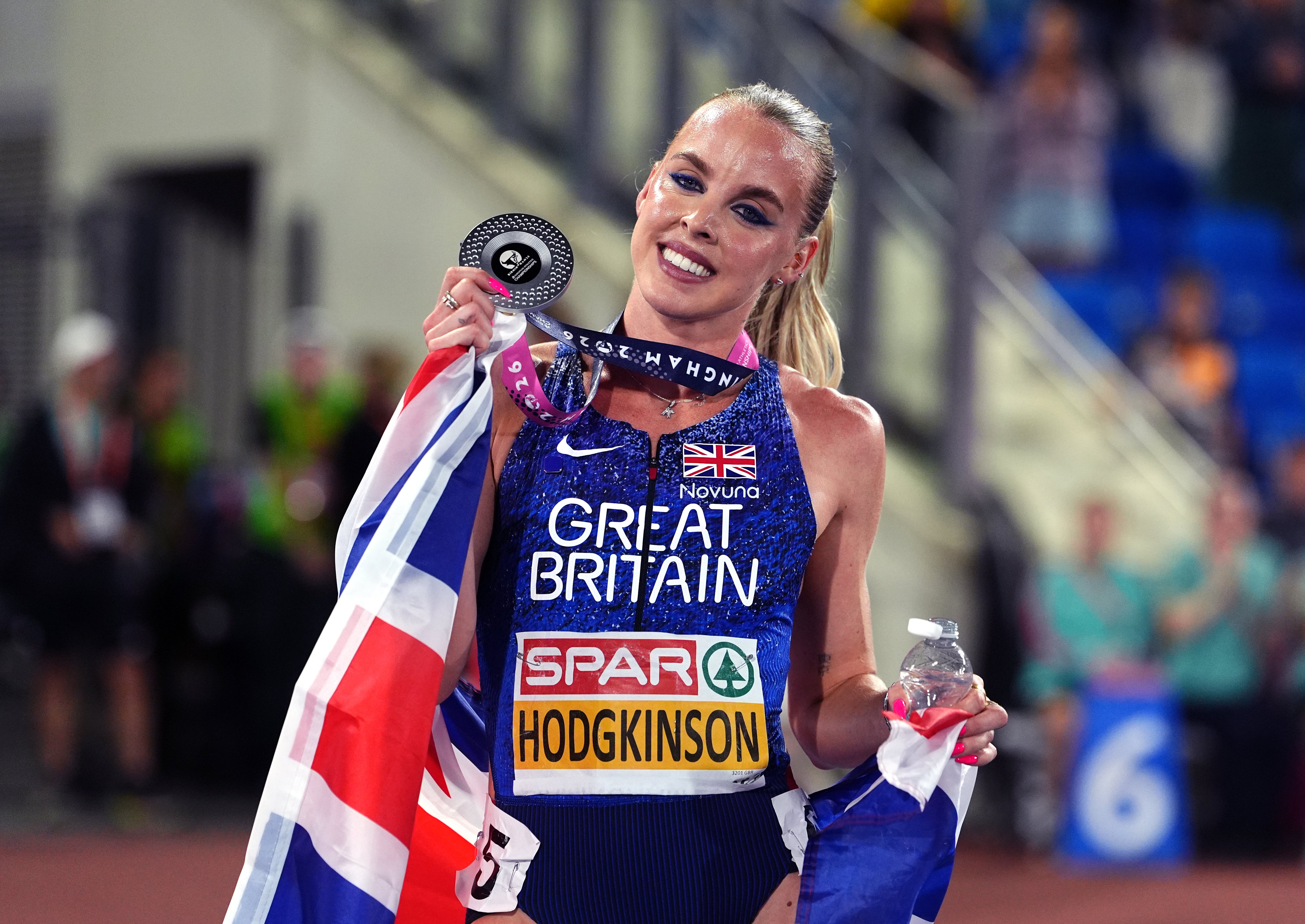 Keely Hodgkinson won silver at Birmingham (PA) (PA Wire)
