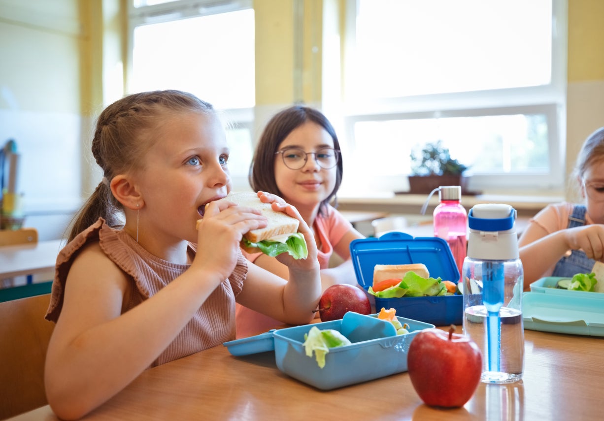 The average cost of a packed lunch for school has topped $6 as Americans struggle to afford everyday necessities