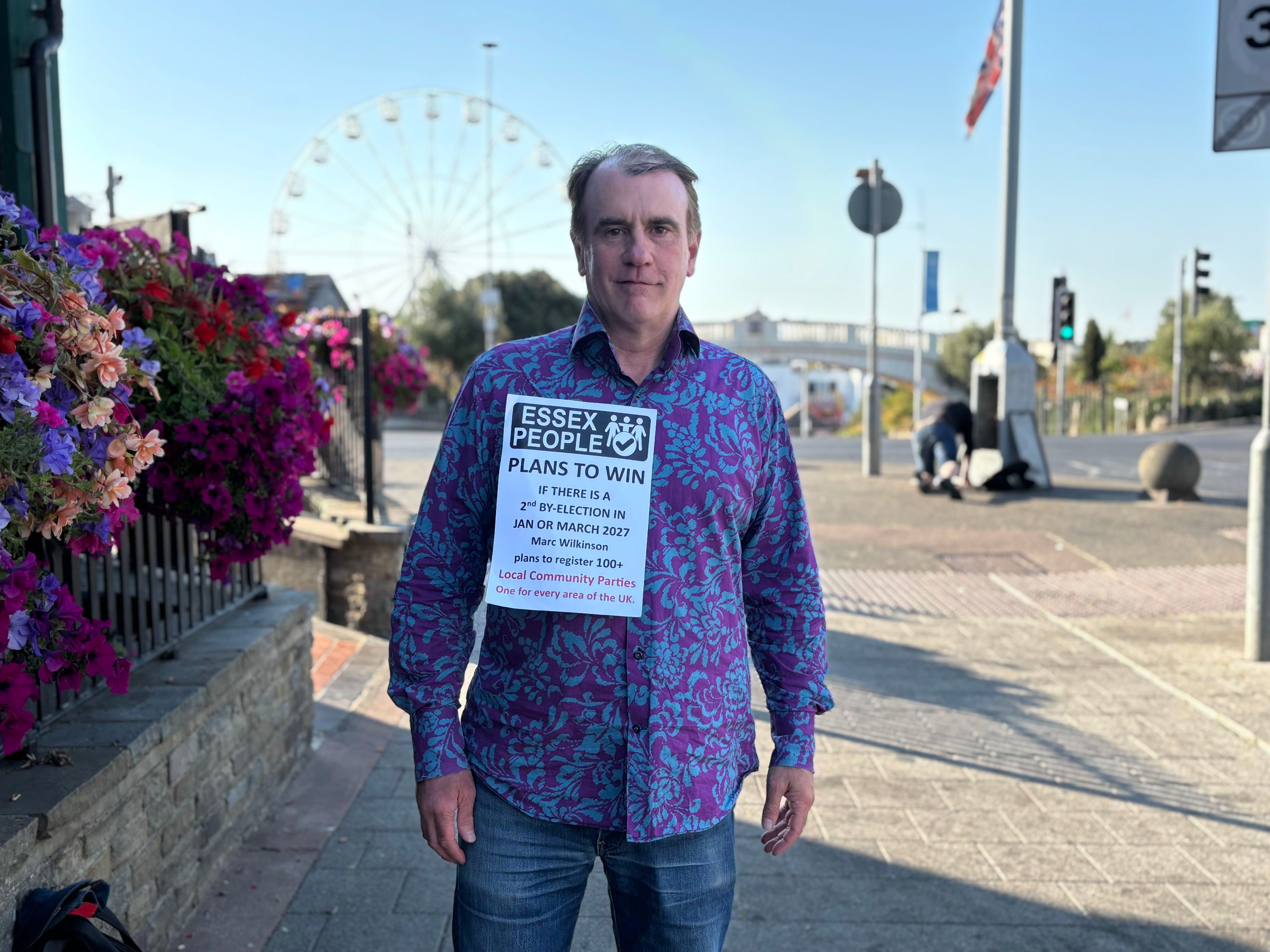Independent candidate Marc Wilkinson (Dan Haygarth)