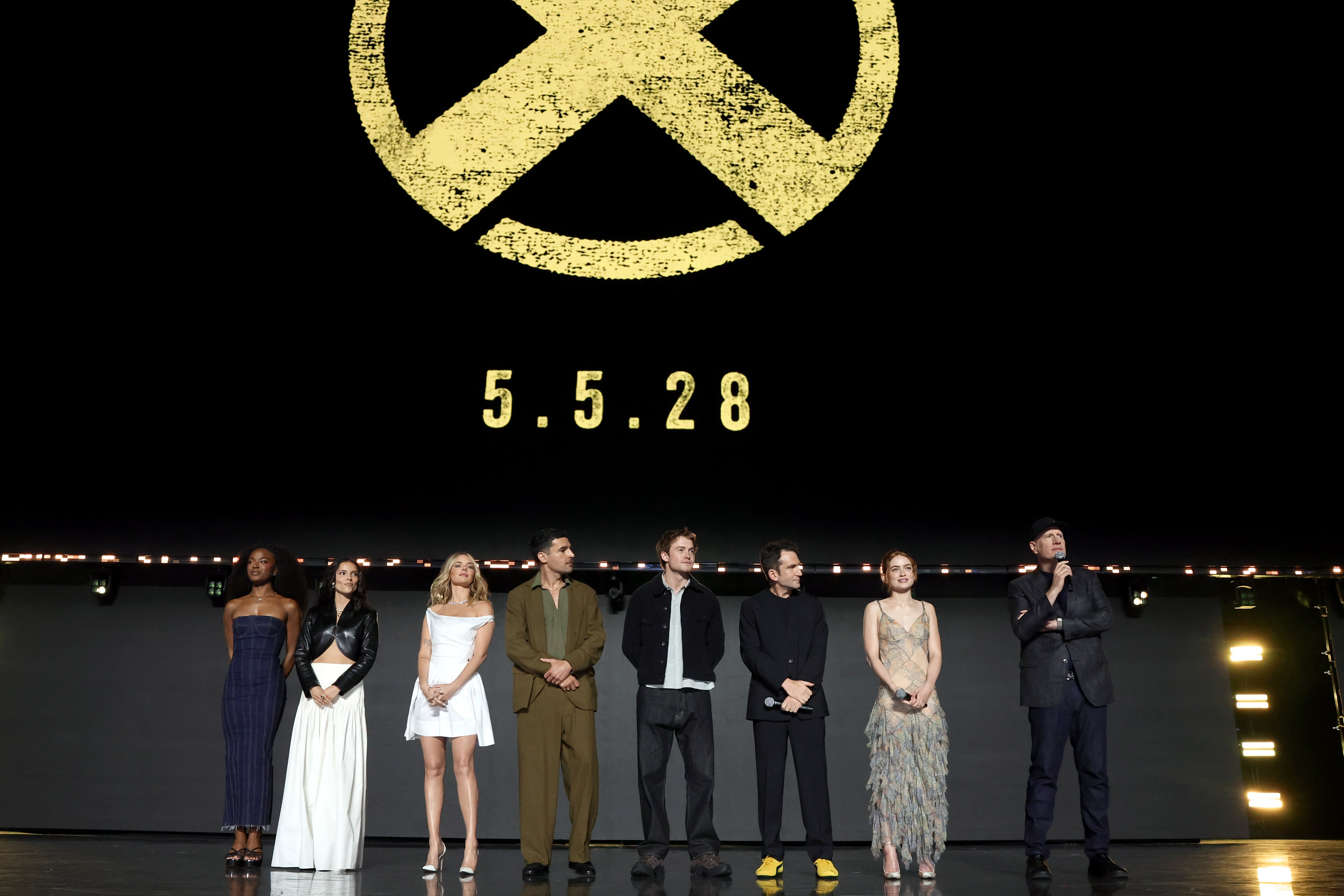 The new X-Men are announced at D23 (Getty Images for Disney)