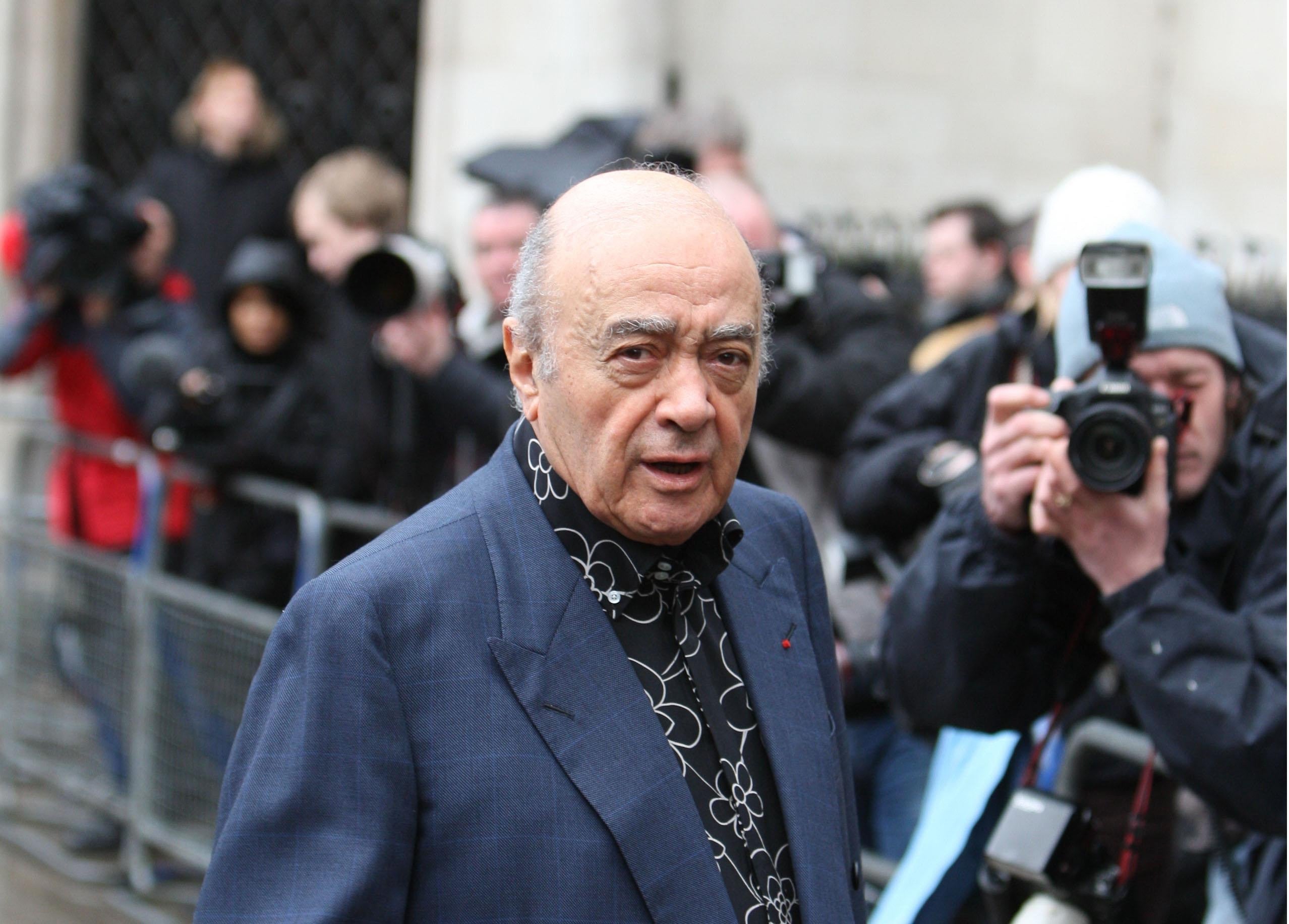 Al Fayed died in 2023