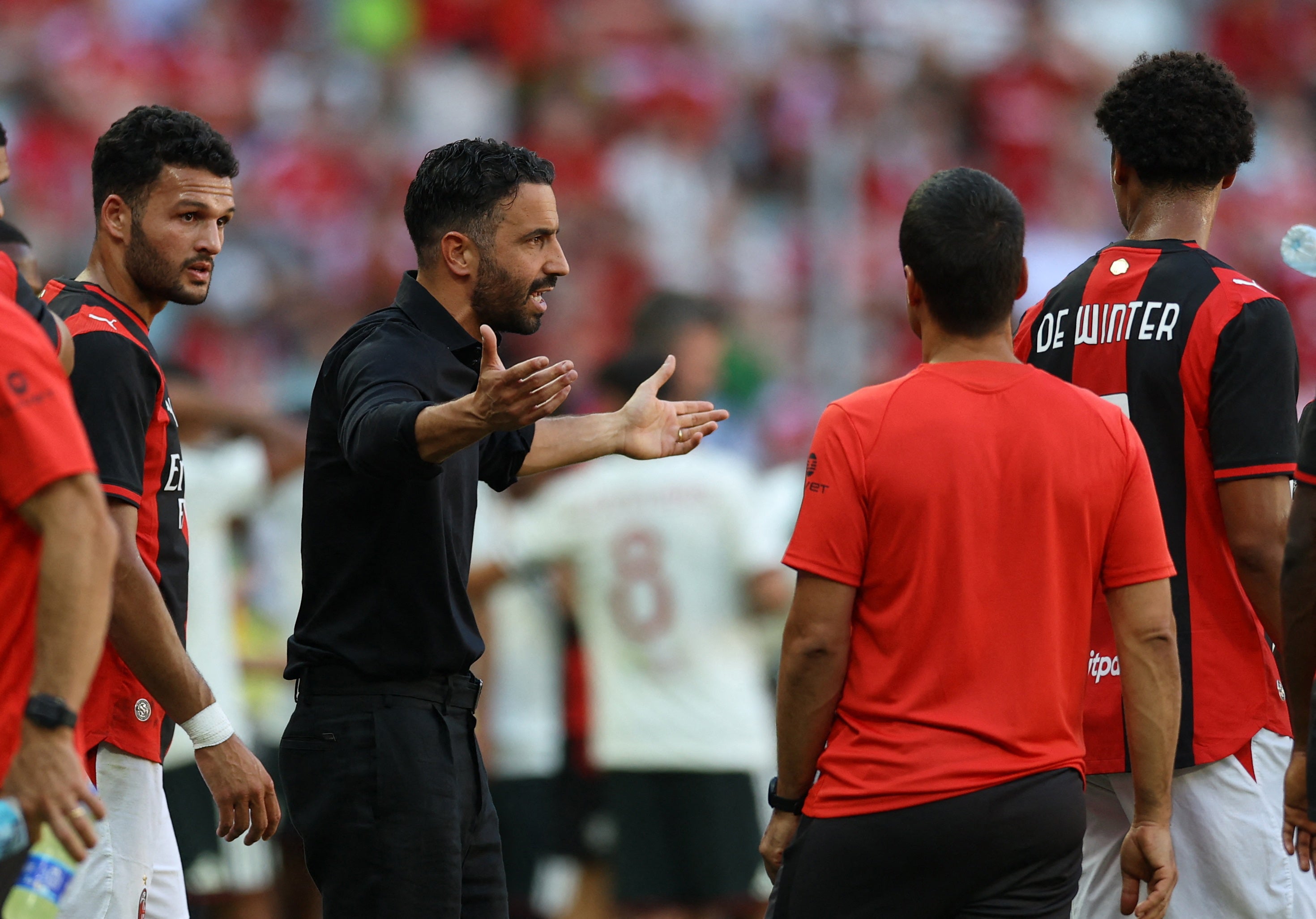 Amorim ended his winless start in charge of AC Milan