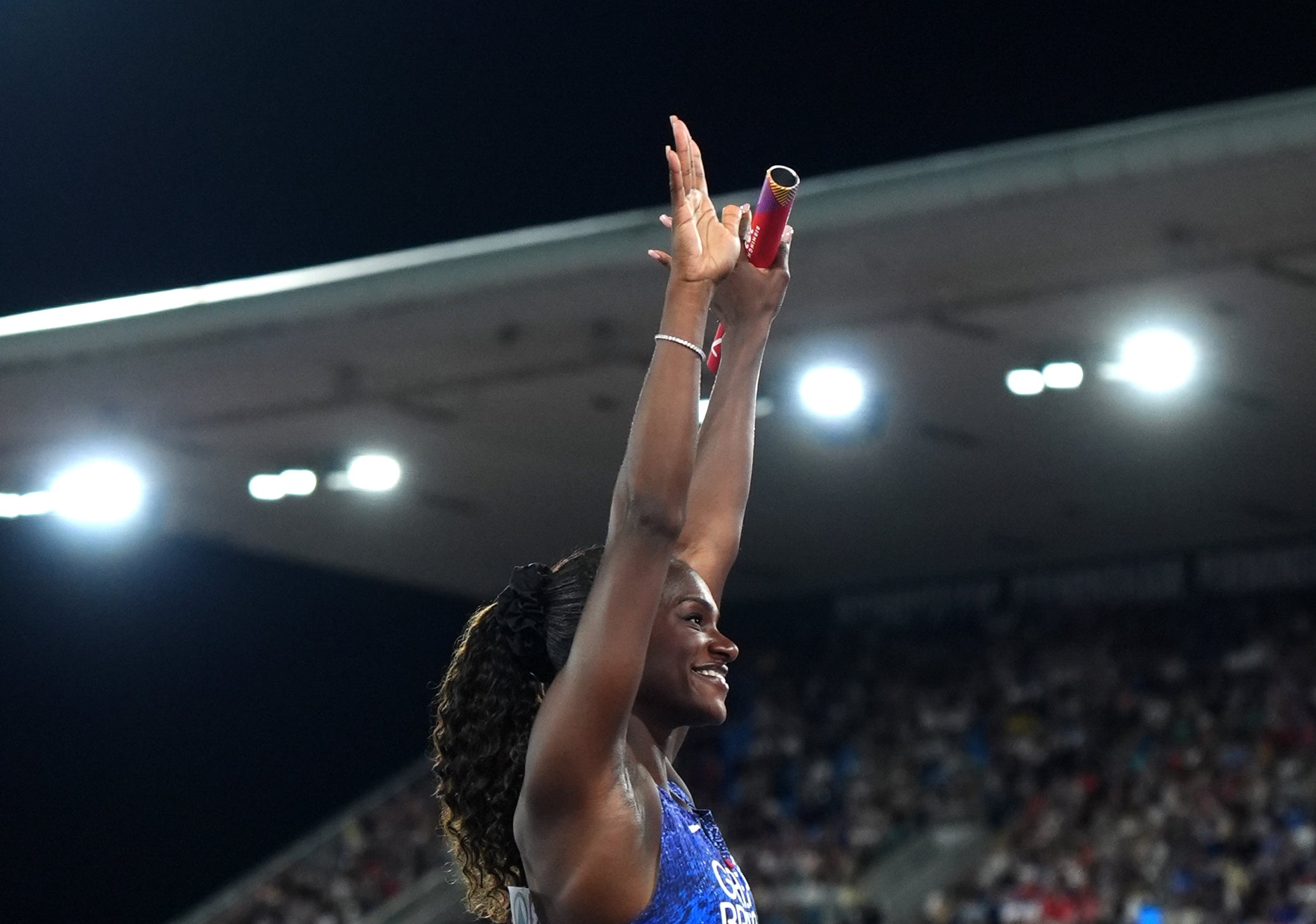 Dina Asher-Smith equalled a European Championship medal record (Annabel Lee-Ellis/PA)