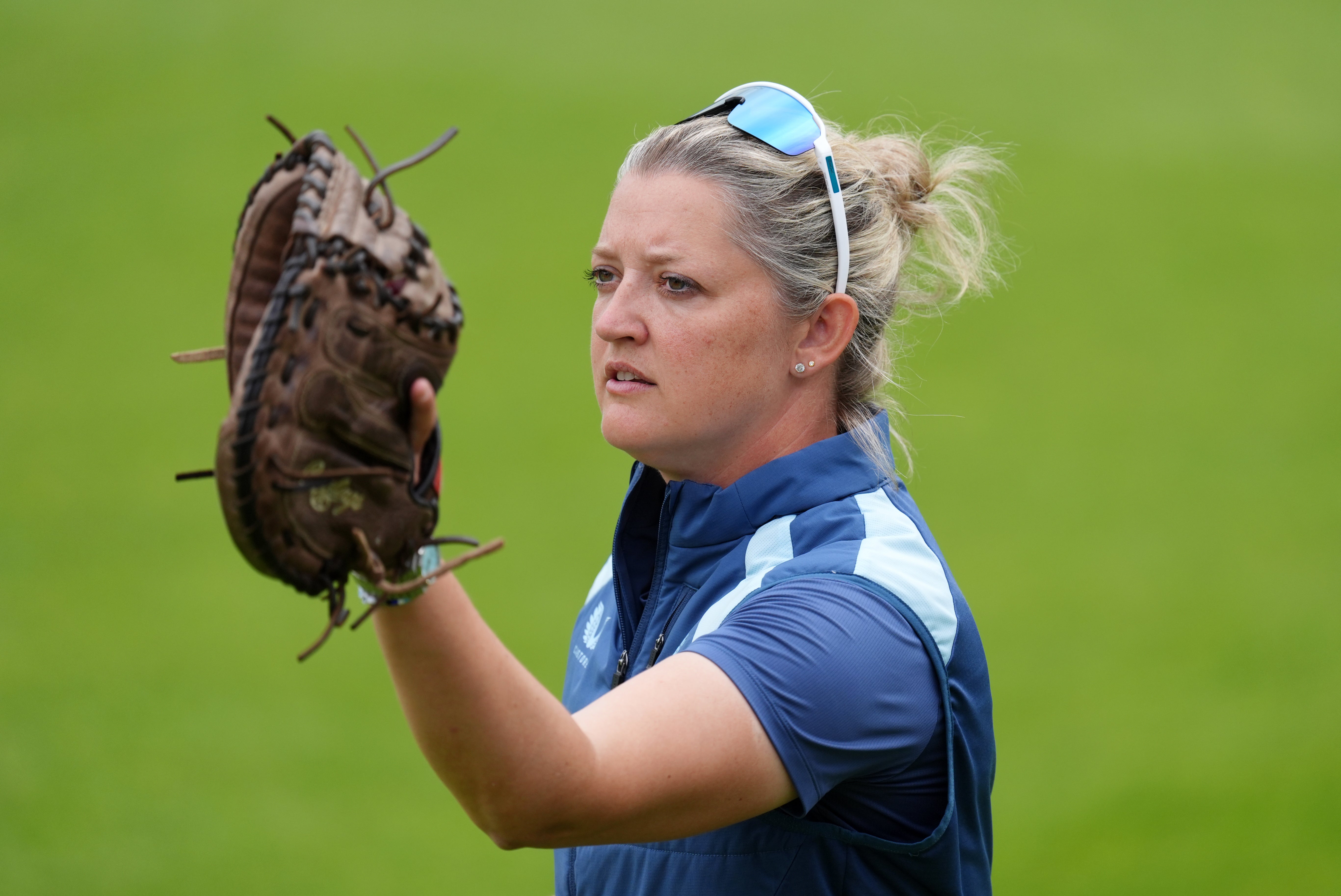 Sarah Taylor was England men’s fielding coach against New Zealand this summer (Ben Whitley/PA)