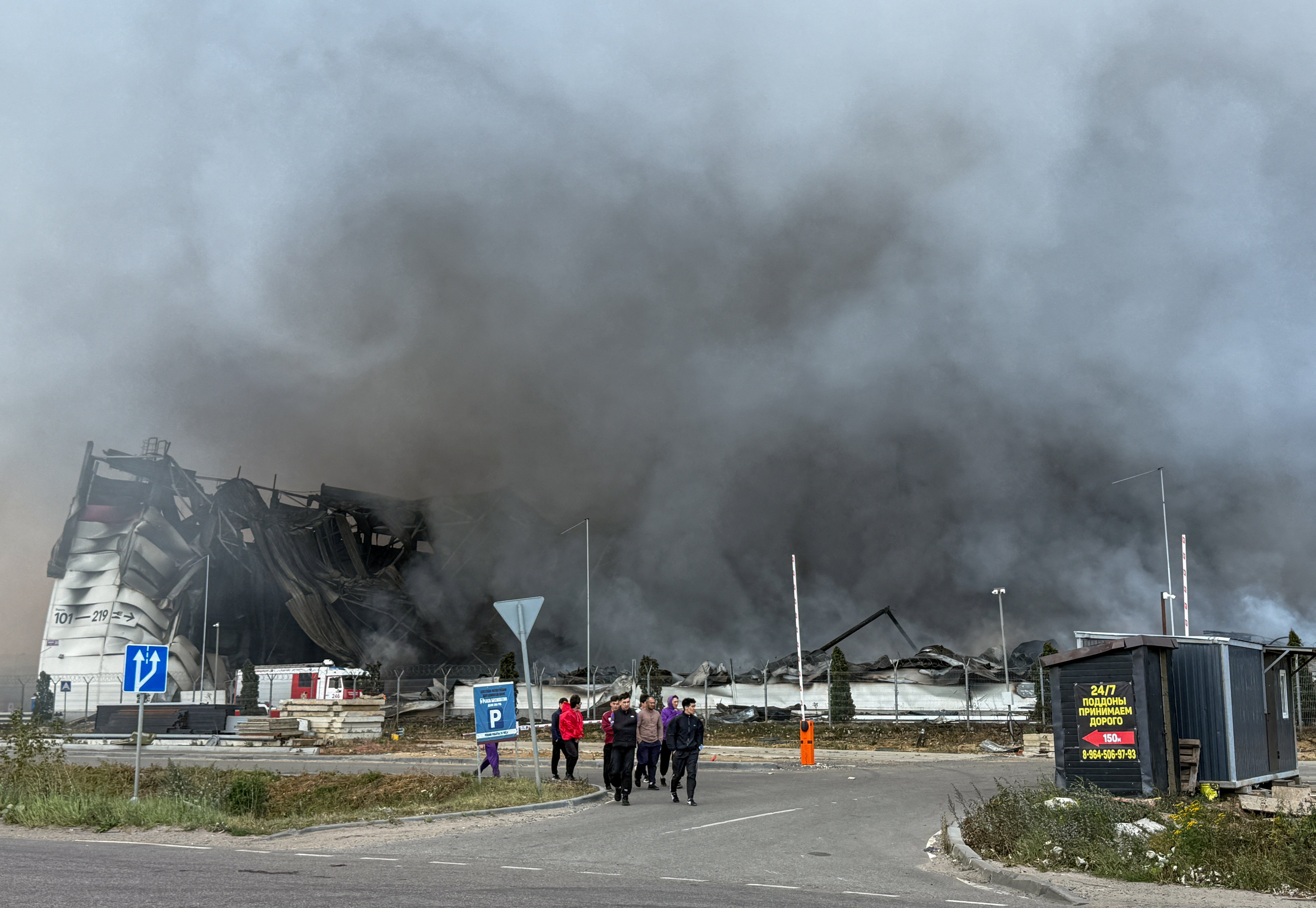 Russian authorities said several people were killed