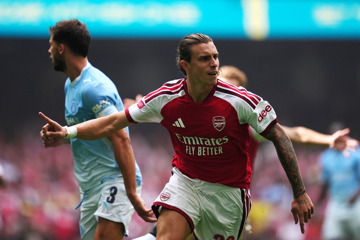 Calafiori scores fastest ever Community Shield goal as Arsenal beat Manchester City