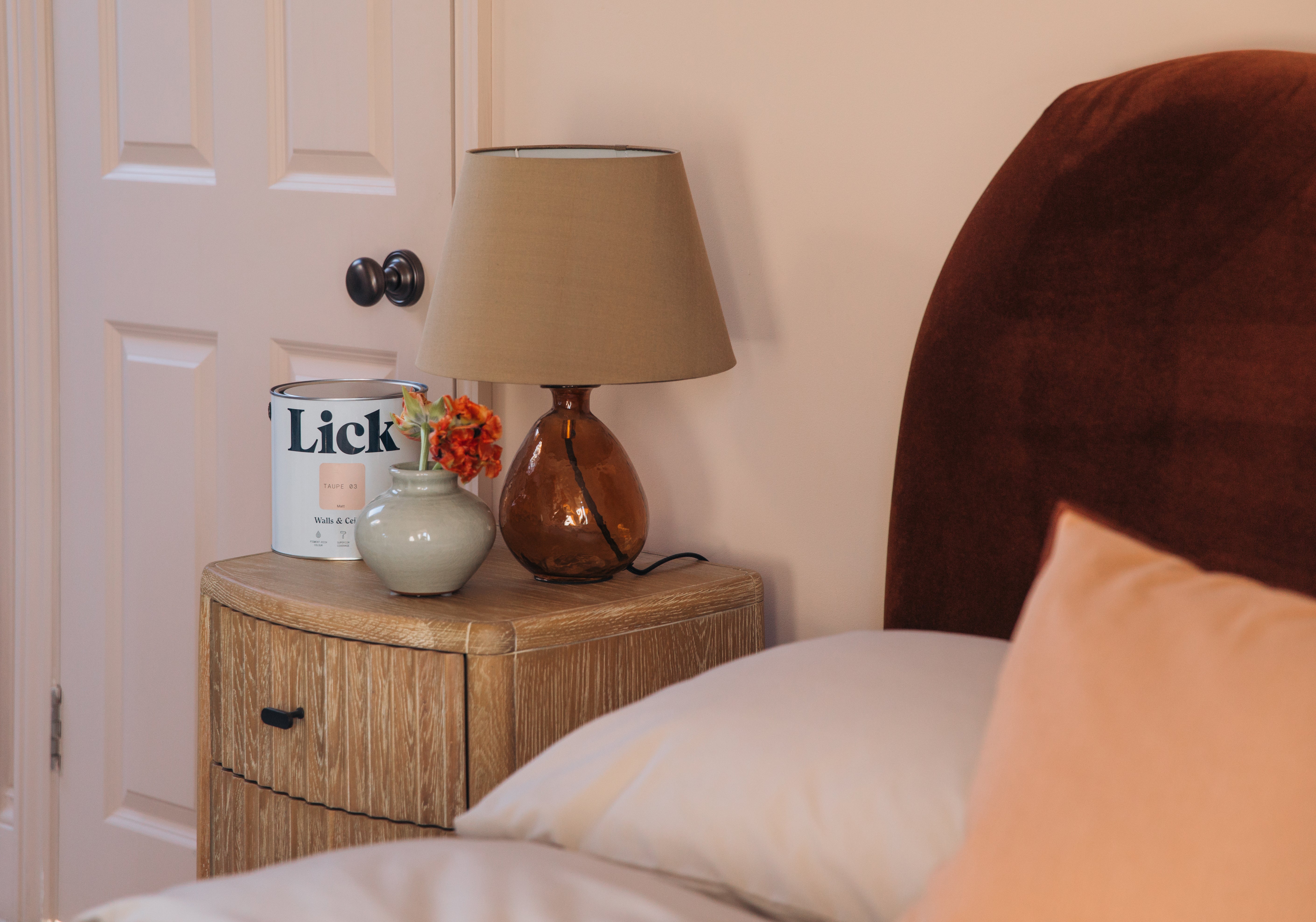 Homeowners are ditching grey interiors amid a shift away from minimalism towards warmer tones, according to paint brand Lick