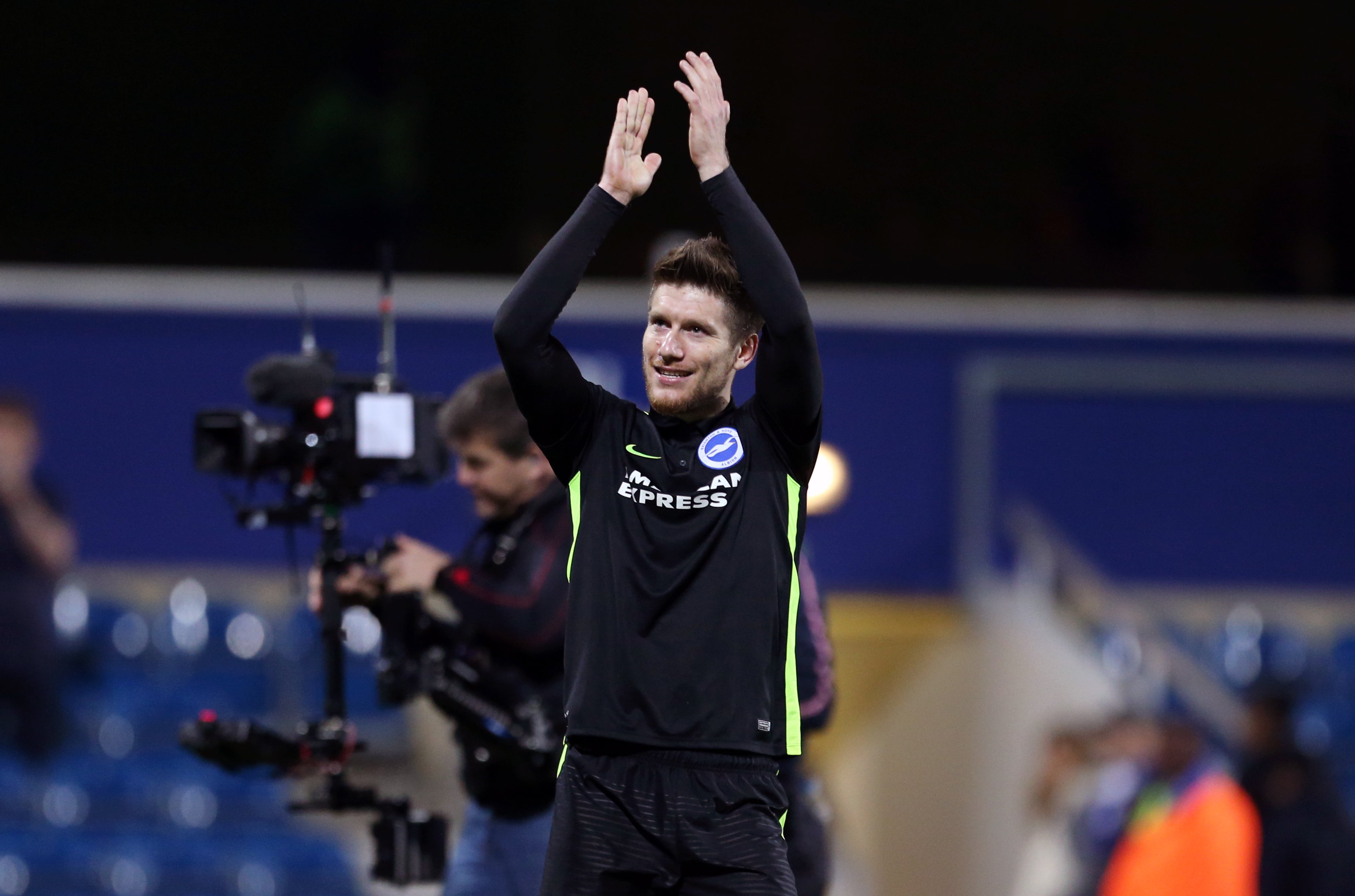 Pocognoli played for Brighton (Steven Paston/PA)