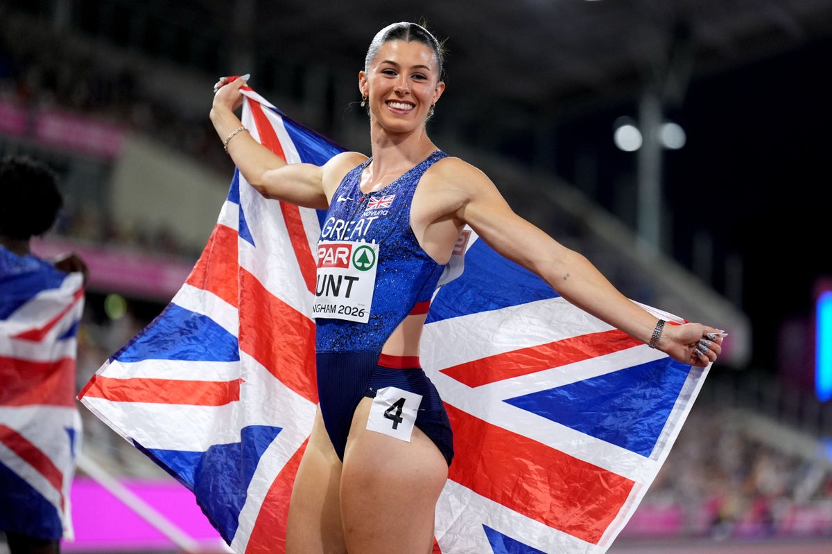 Amy Hunt claims fourth gold of European Championships with 4x100m relay triumph