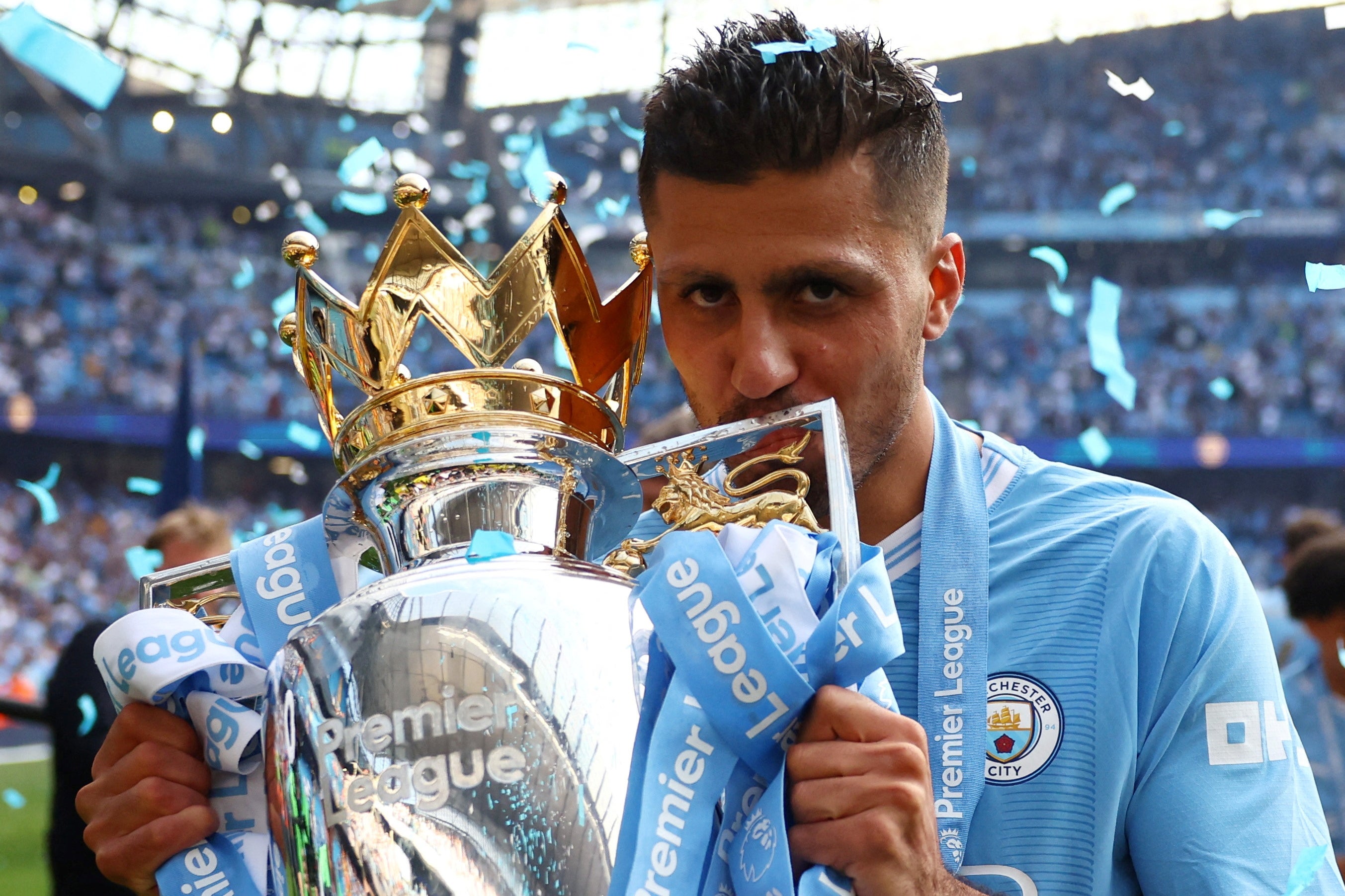 Rodri will leave Manchester City for Barcelona (Reuters)