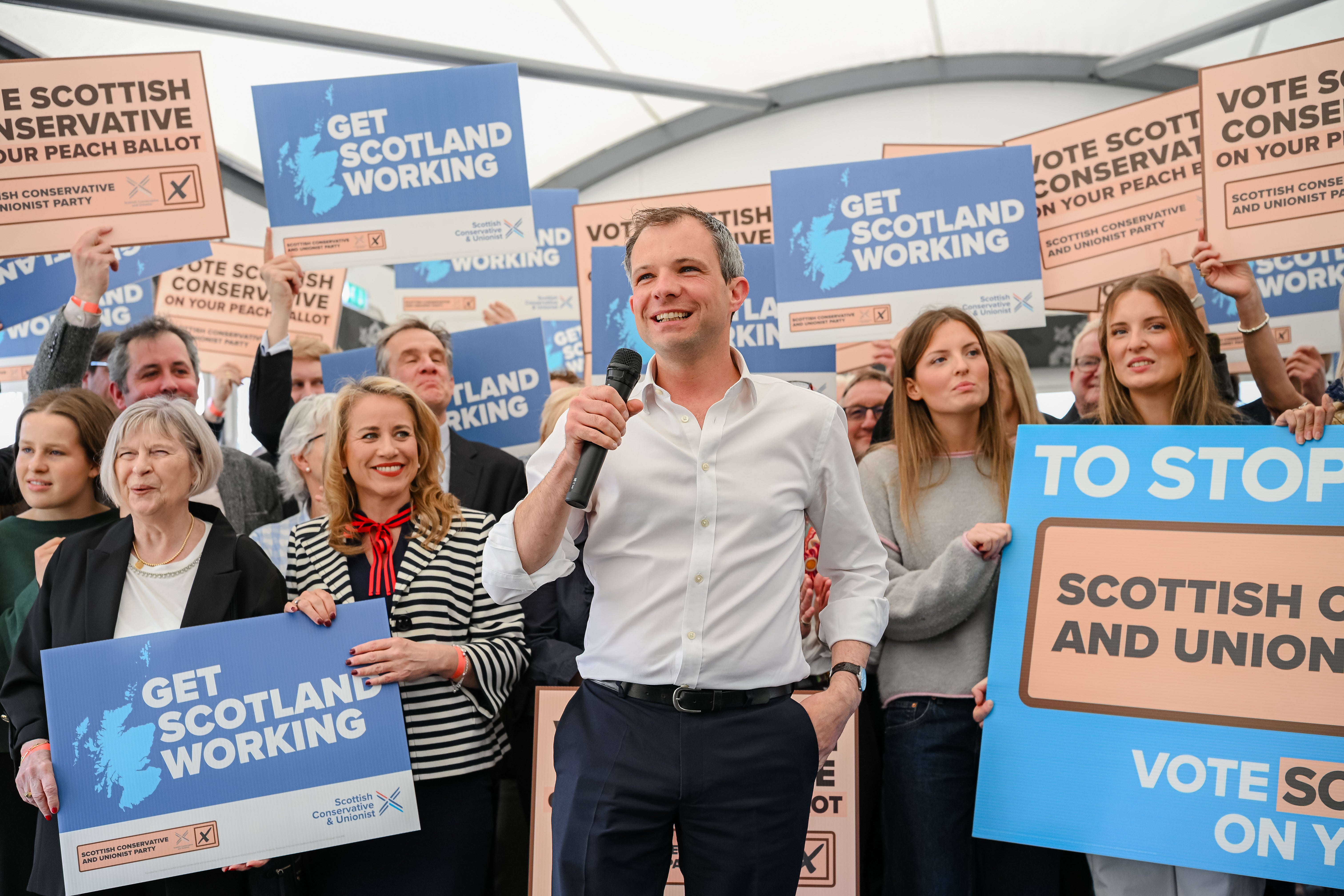 Conservative energy minister and shadow Scottish secretary Andrew Bowie (Euan Cherry/PA)