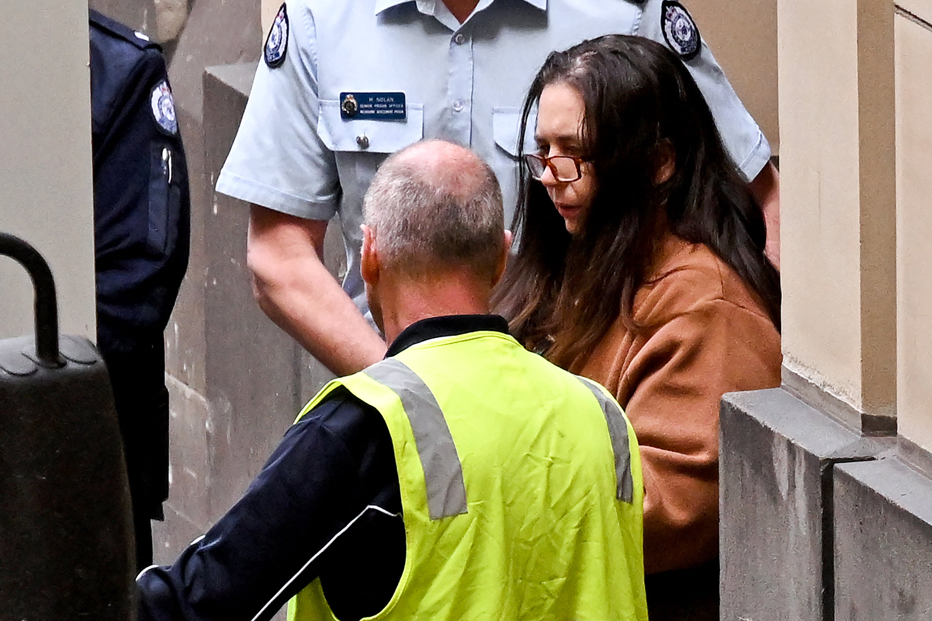Convicted killer Erin Patterson leaves the Supreme Court of Victoria in Melbourne on 8 September 2025