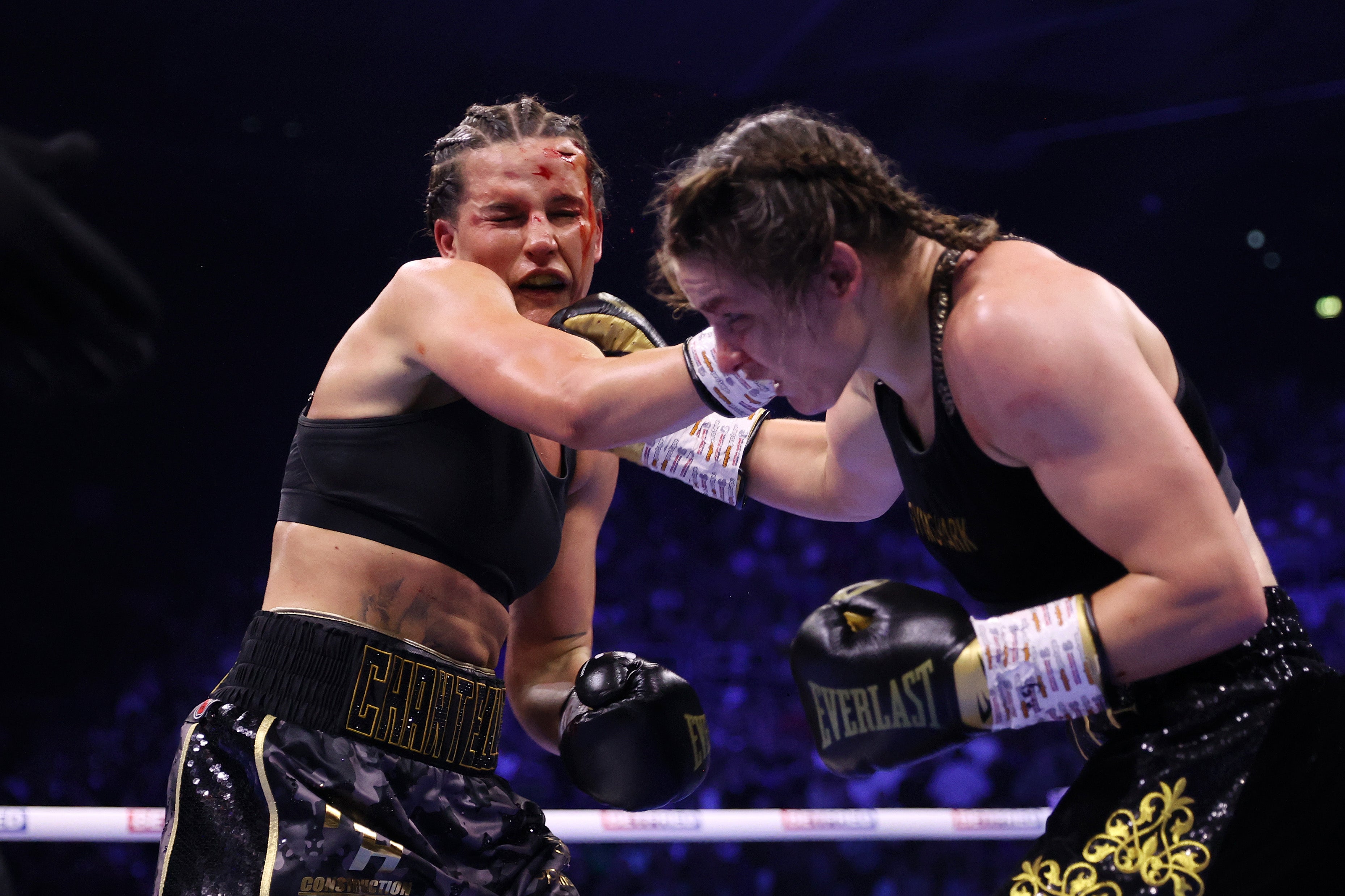 Cameron’s second duel with Katie Taylor was an ugly fight at times, but always enthralling