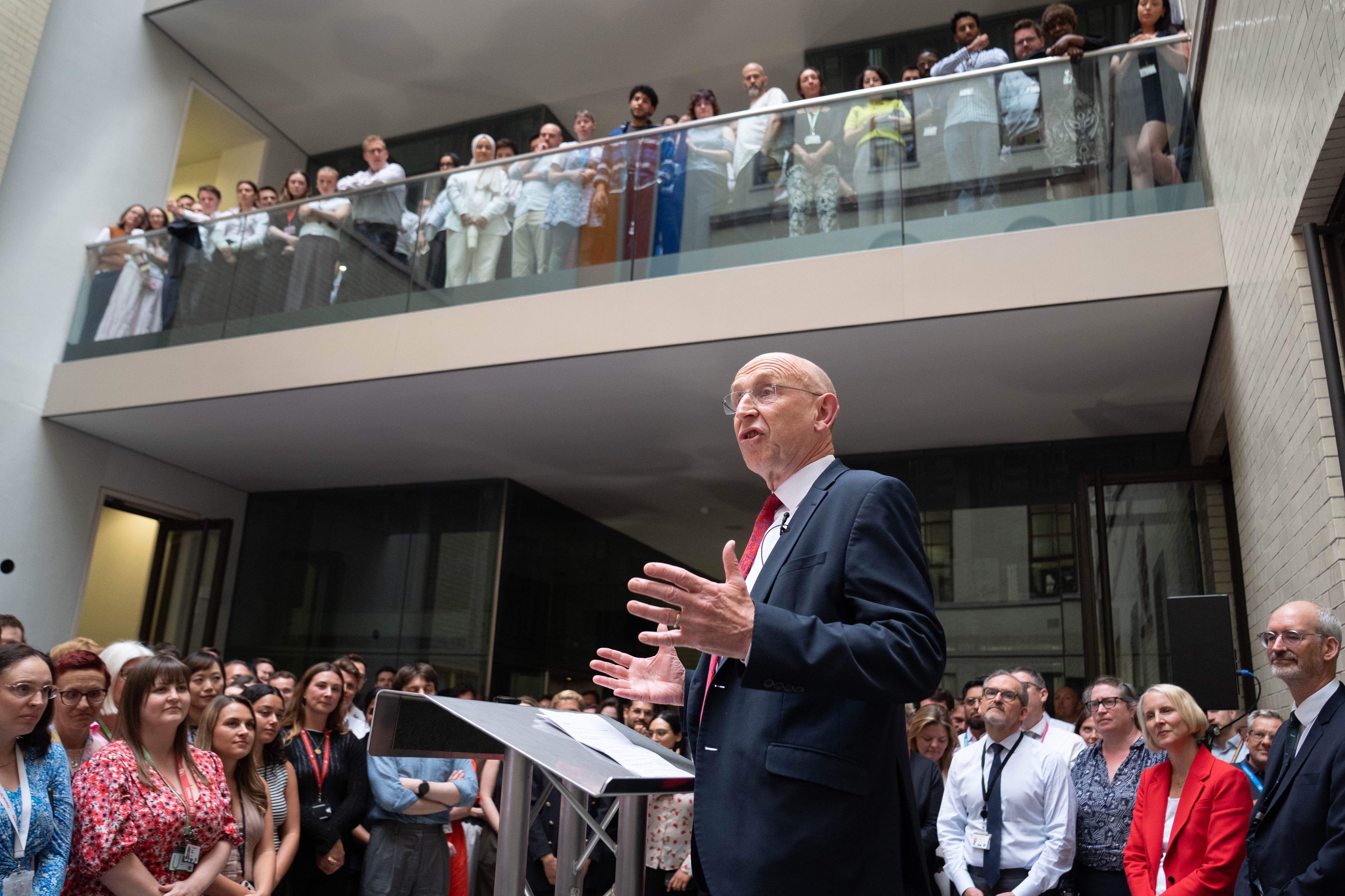 John Healey will deliver his first Budget as Chancellor on October 28 (Stefan Rousseau/PA)