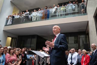 John Healey will deliver his first Budget as Chancellor on October 28 (Stefan Rousseau/PA)