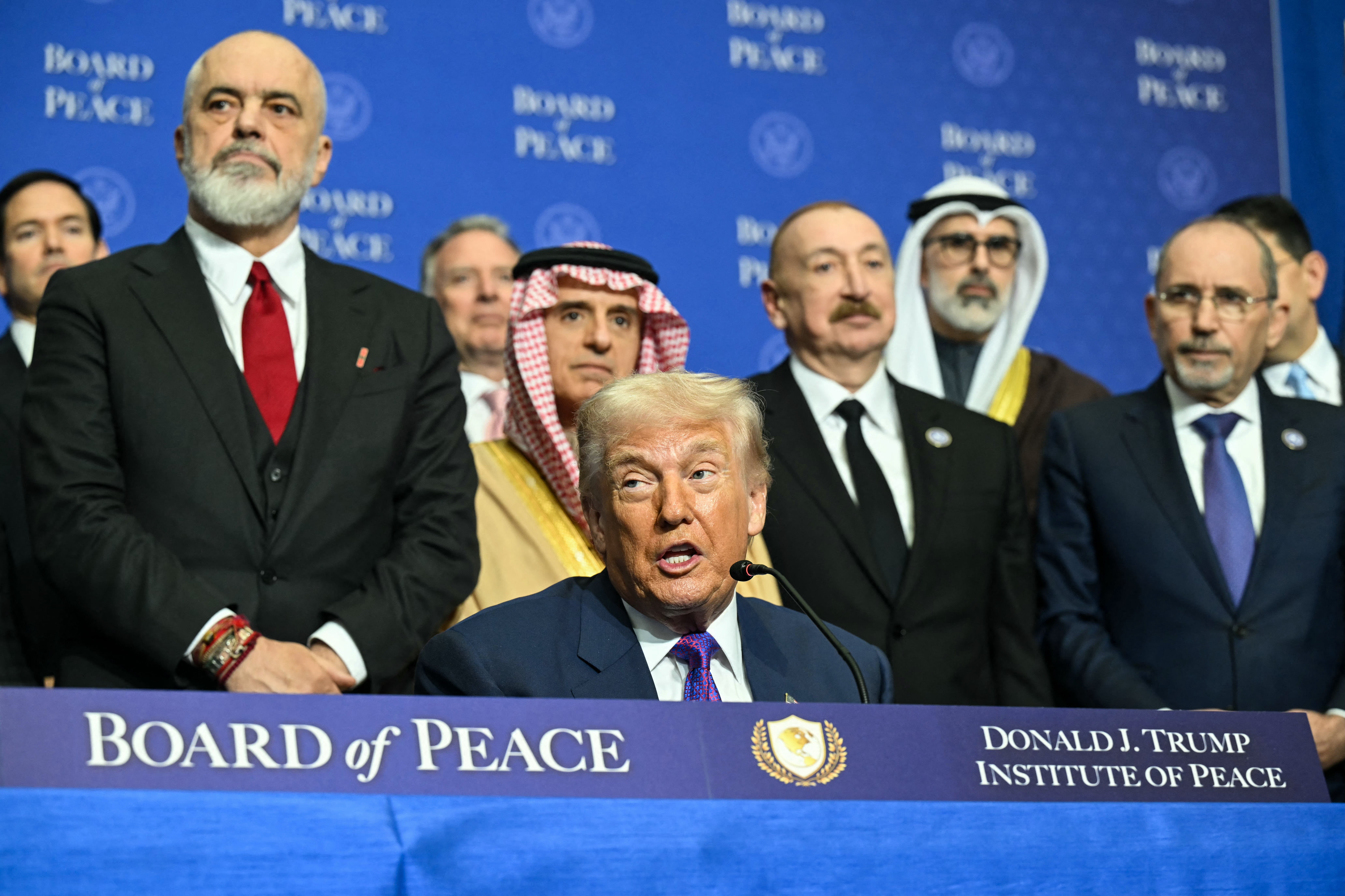 Trump’s Board of Peace secured a ceasefire in Gaza in October (AFP/Getty)