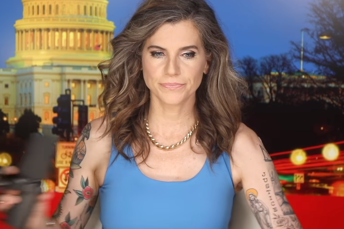 Heavily tattooed Nancy Mace shows off her new look as she launches YouTube podcast