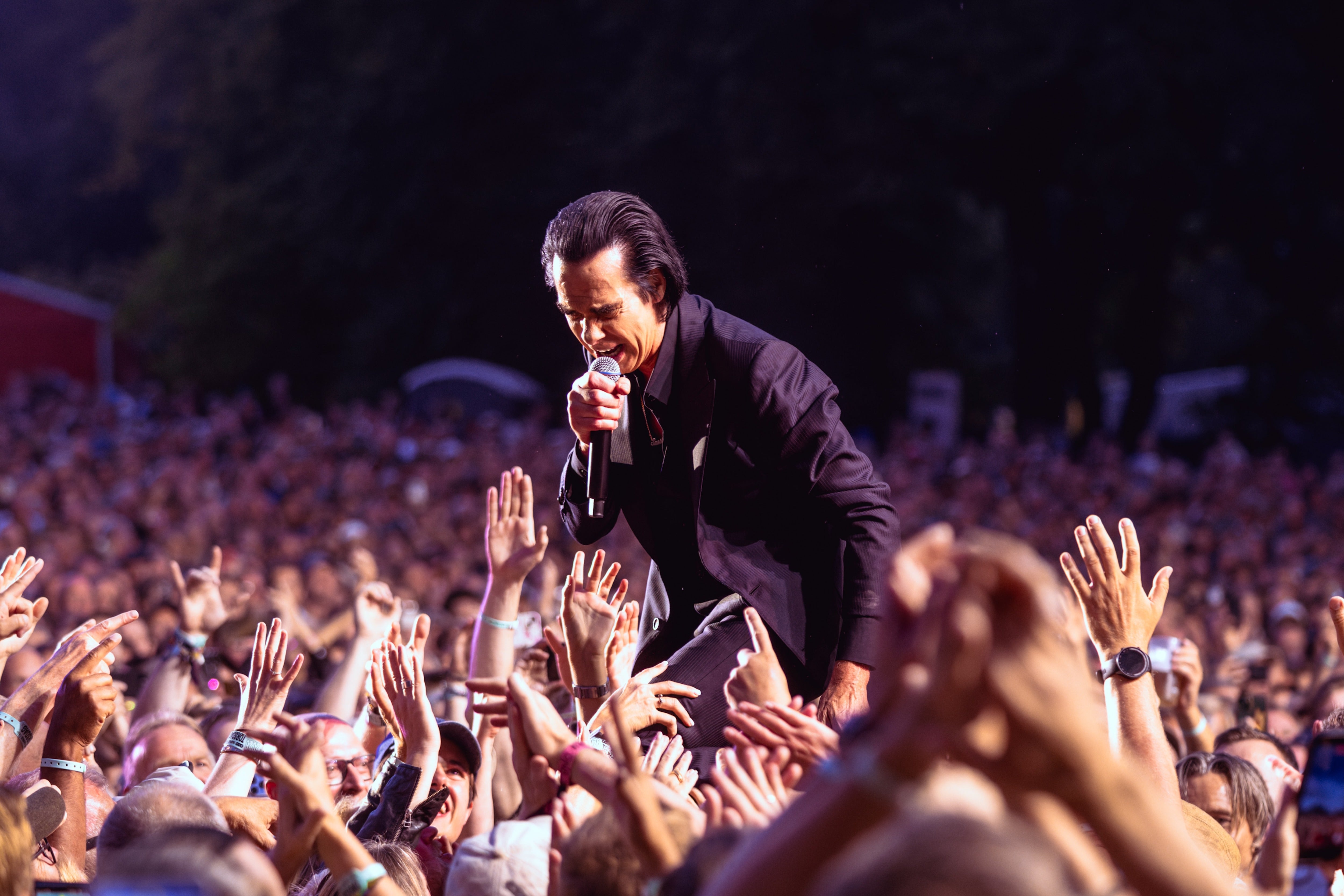 Nick Cave and the Bad Seeds perform at Øya festival in Oslo, 2026