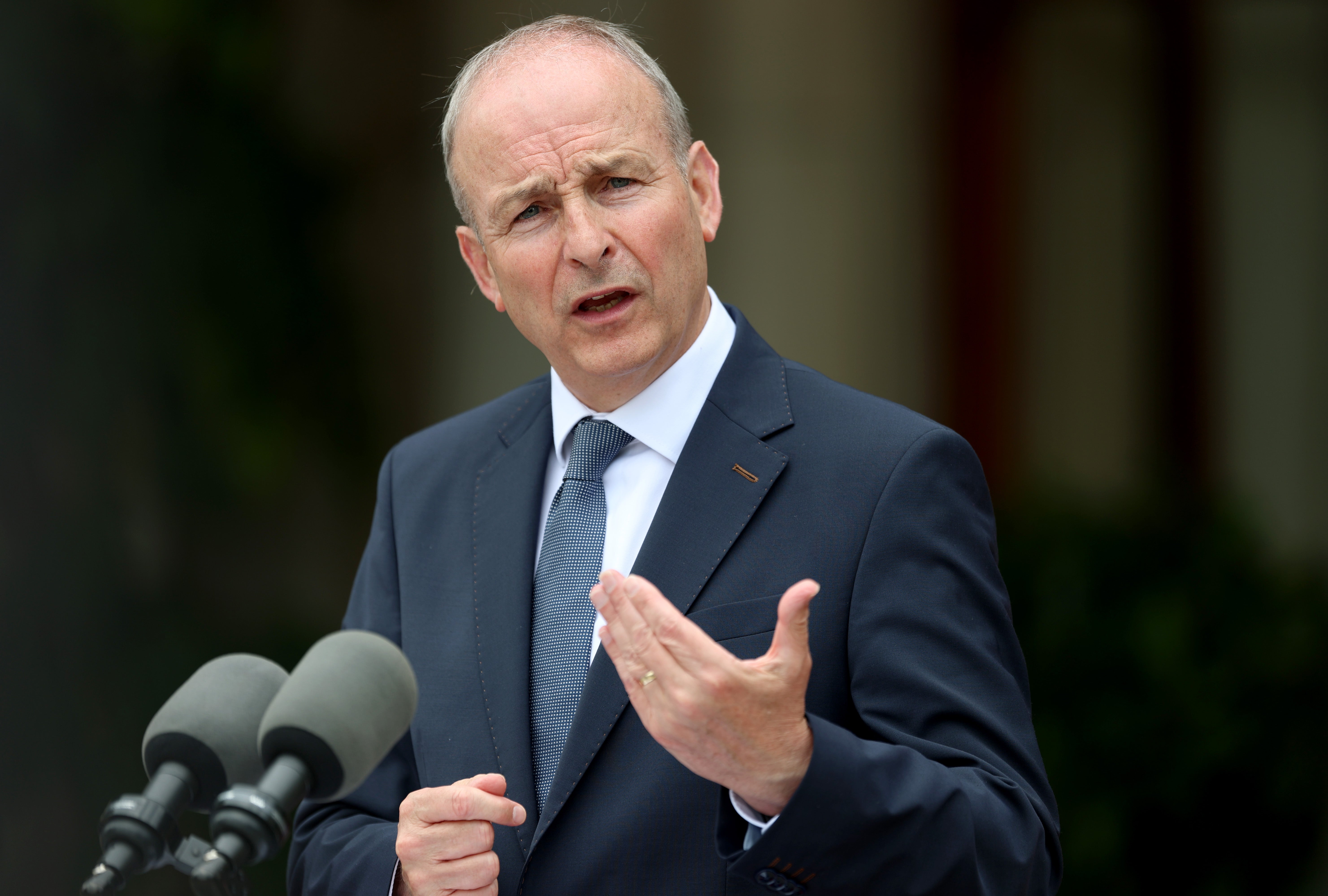 Taoiseach Micheál Martin (Liam McBurney/PA)