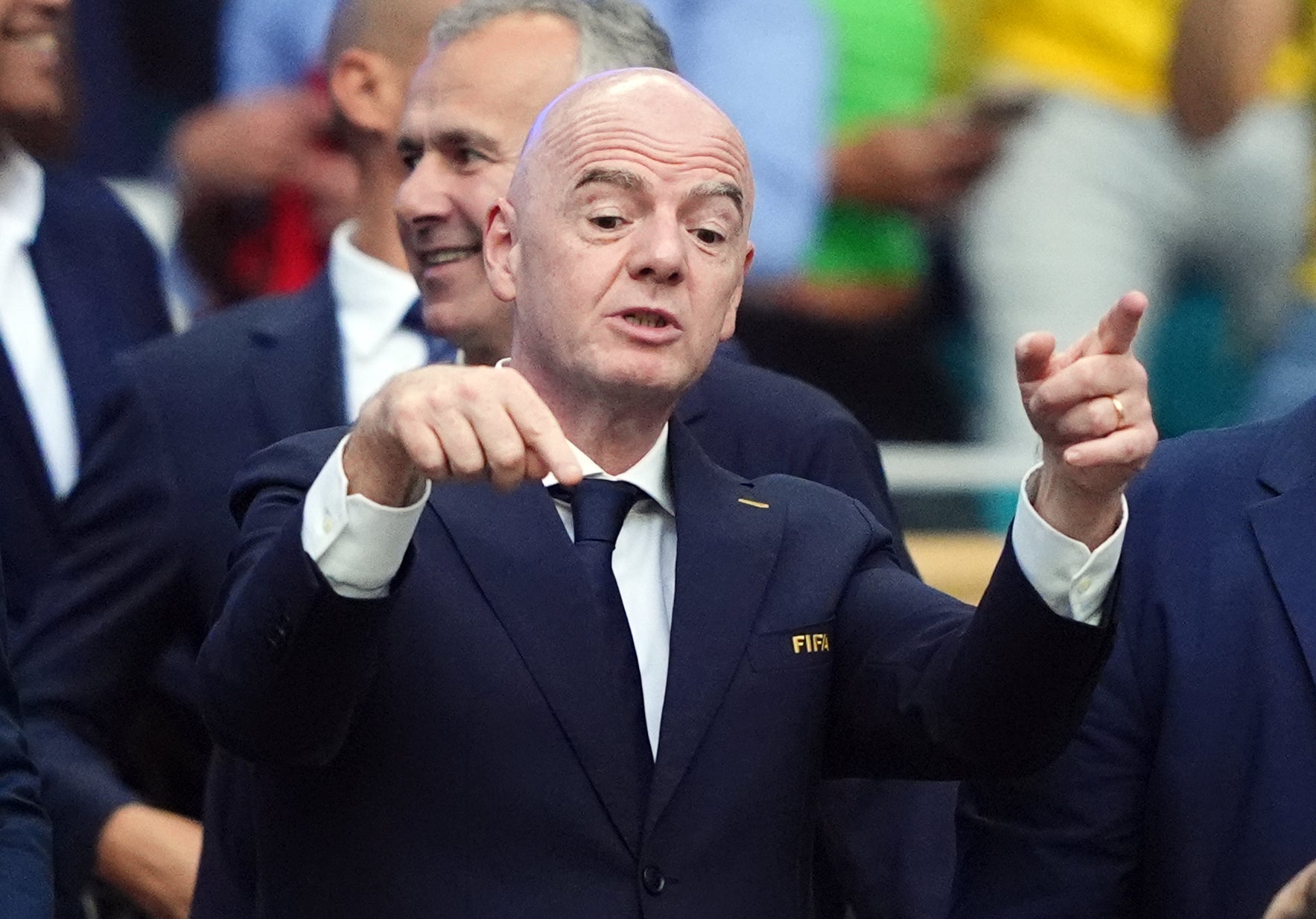 Fifa has been urged to block Infantino's re-election bid