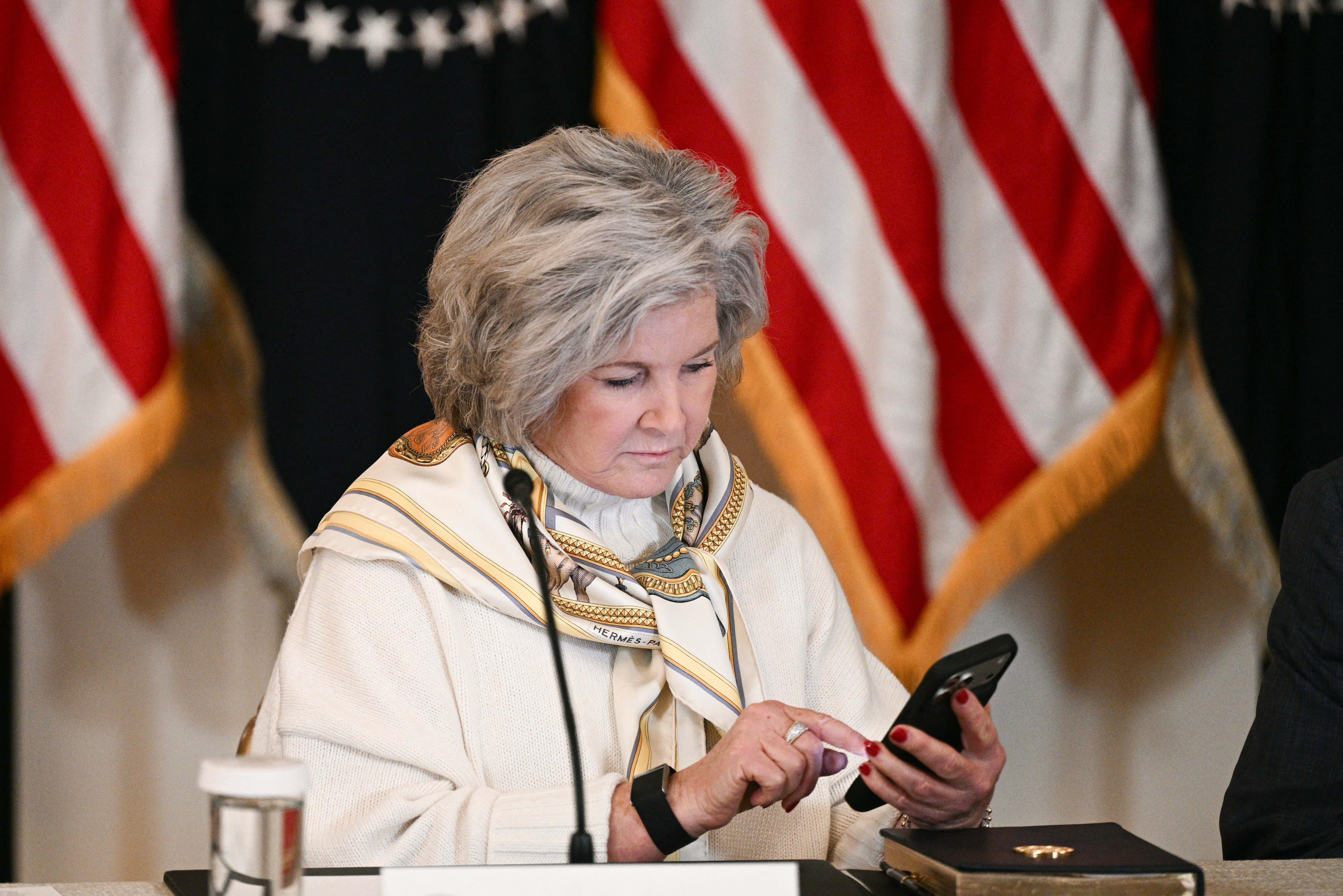 President Donald Trump’s chief of staff Susie Wiles, whose phone was previously hacked, is back at the center of another fake messages issue