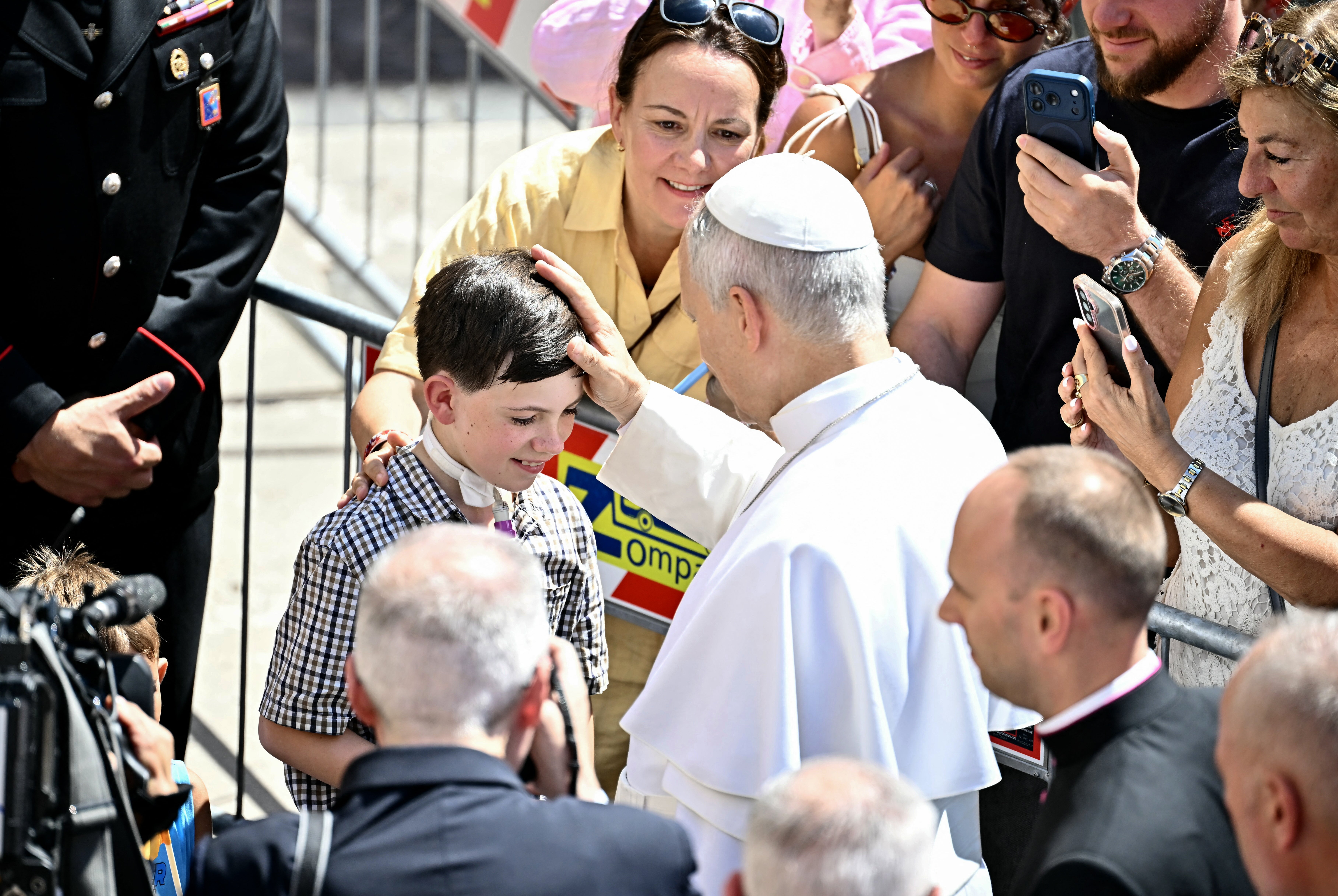 Young people have flocked to several events with Pope Leo