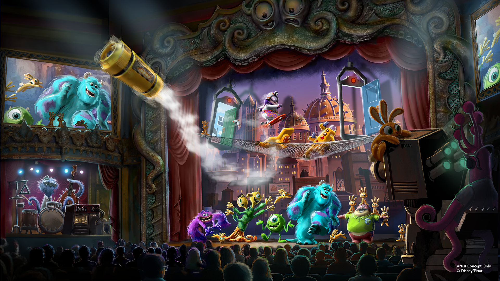 Parts of Monstropolis will open in 2027 (Disney)