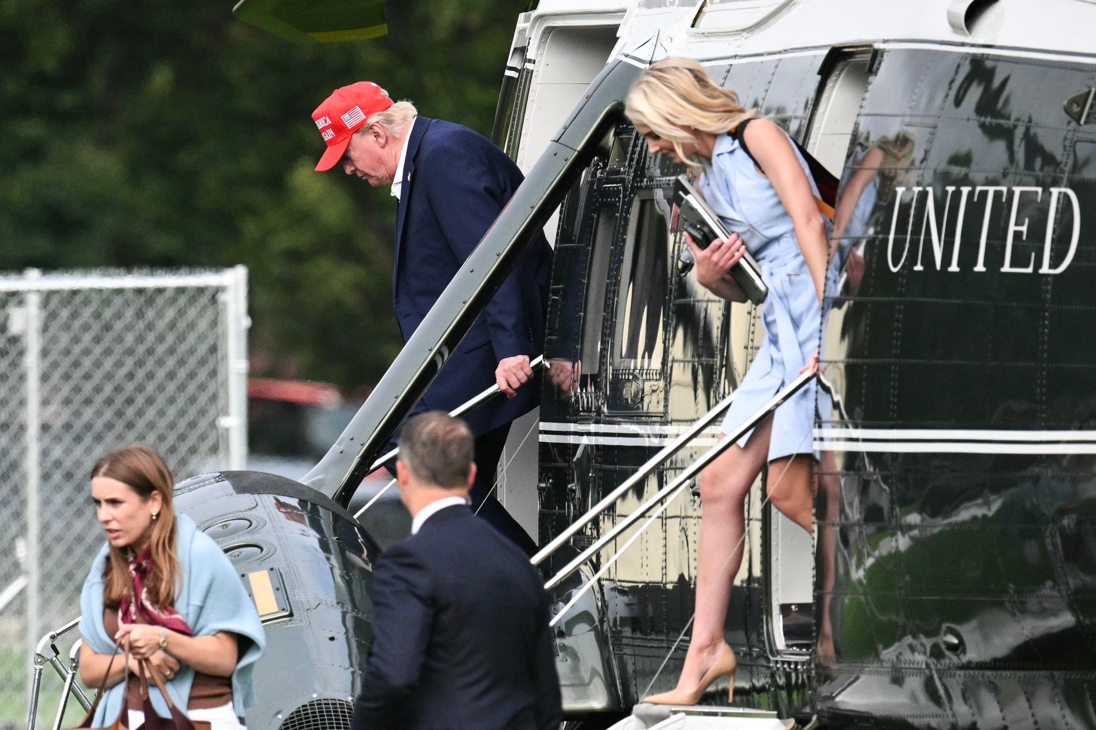 It was not immediately clear when the letter was written, but the Times previously reported that Harp sent Trump a series of letters that ‘unnerved people around him’ in 2023