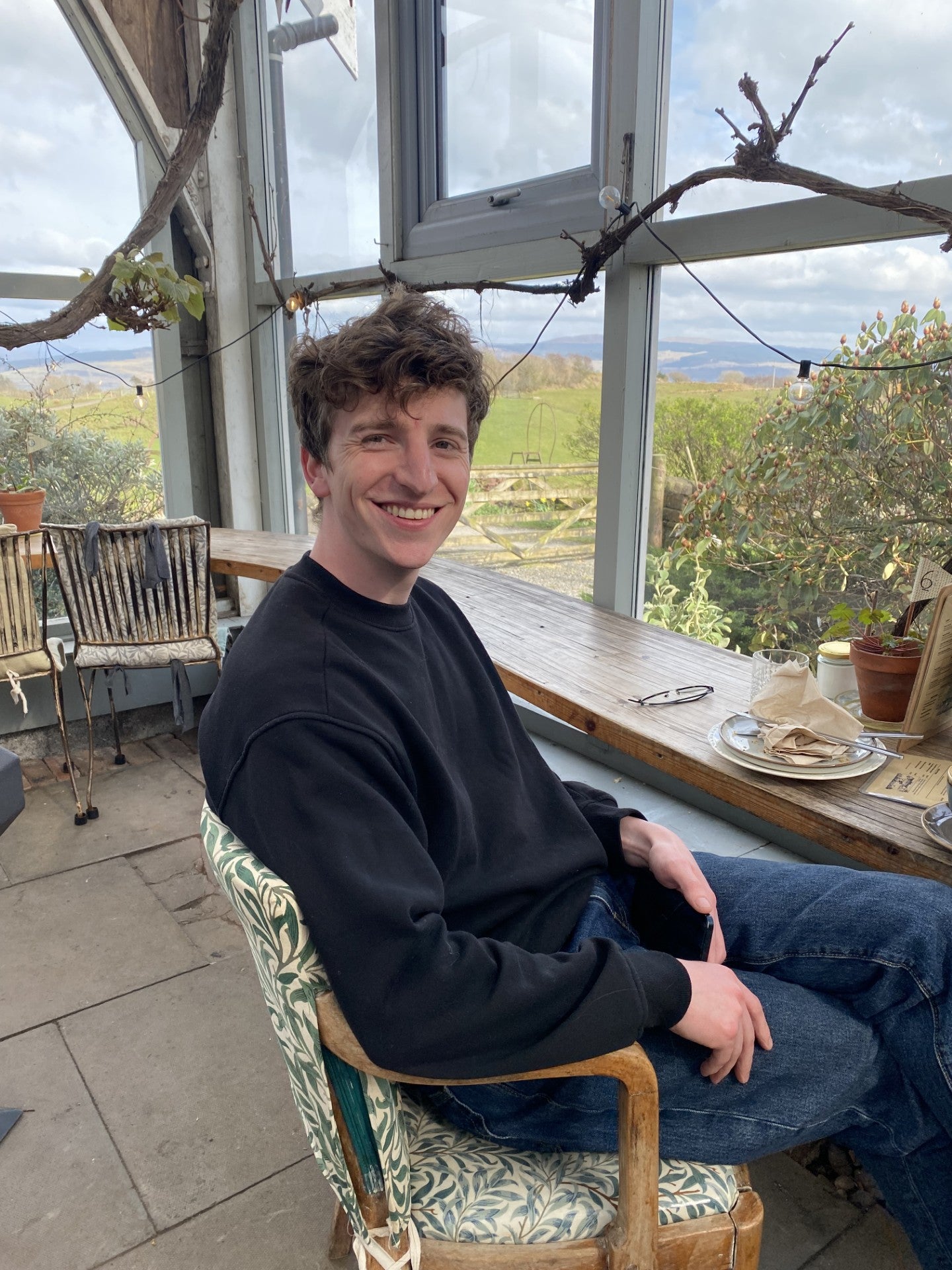 Marine engineer Calum Glen, from Walthamstow, was enjoying dinner with his family when he noticed a woman at a neighbouring table choking