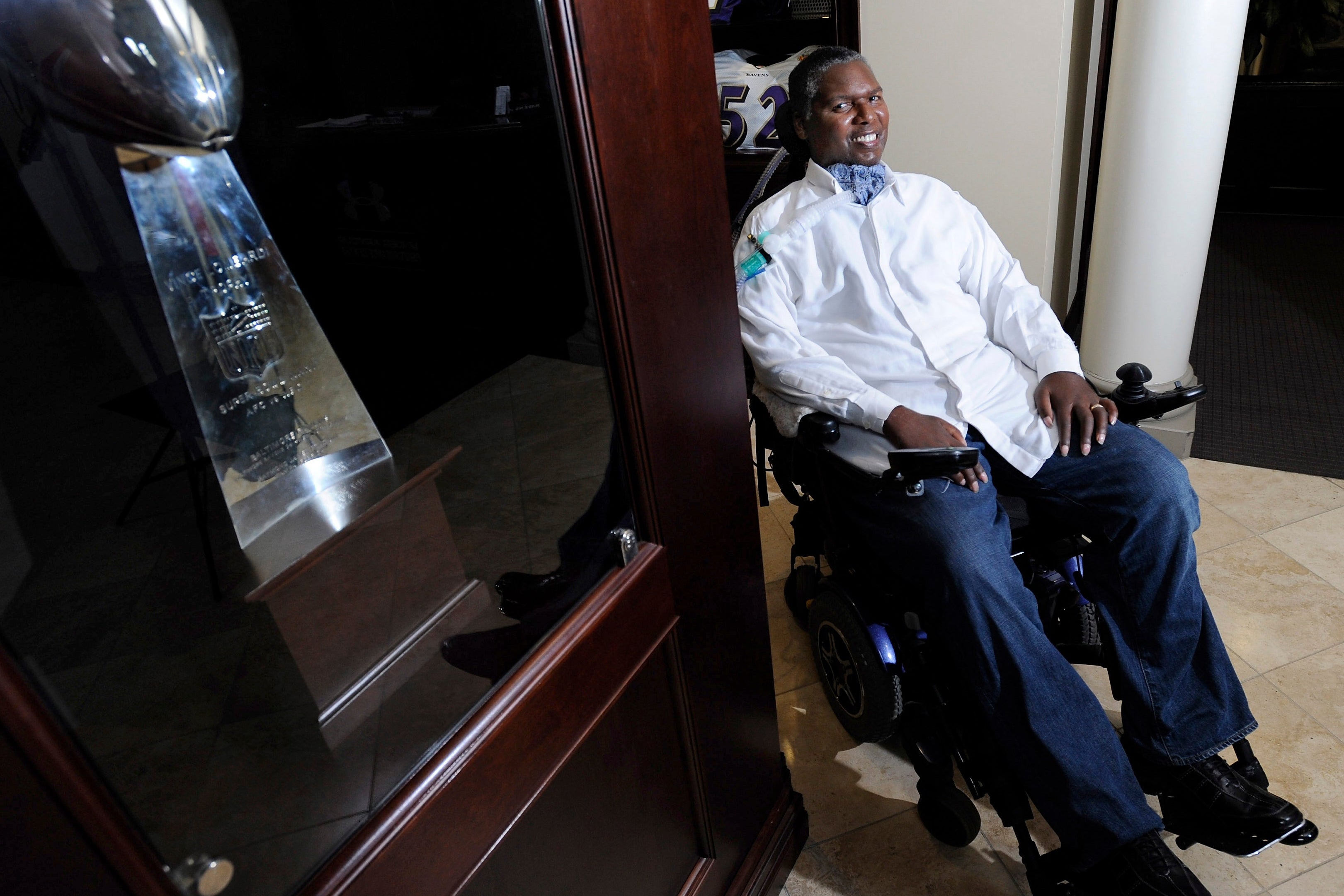 Brigance was diagnosed with ALS, also known as Lou Gehrig’s disease, in 2007