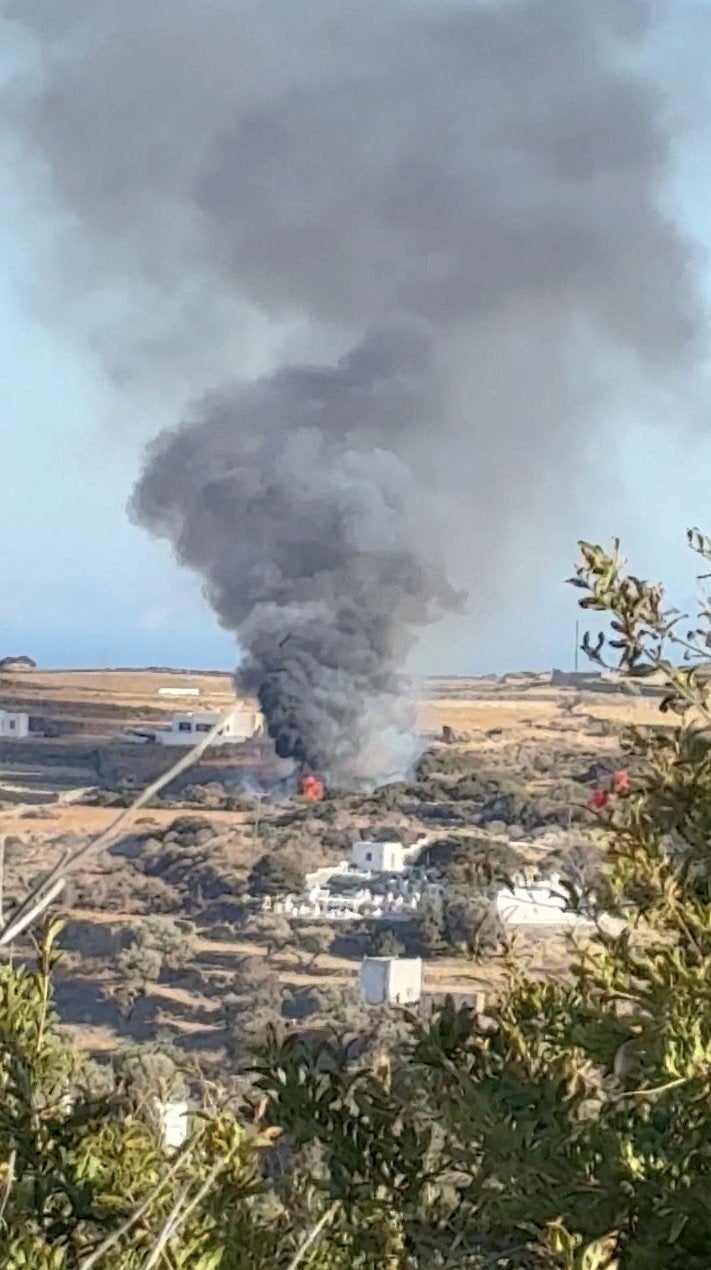 British couple on honeymoon and pilot killed in helicopter crash on Greek island