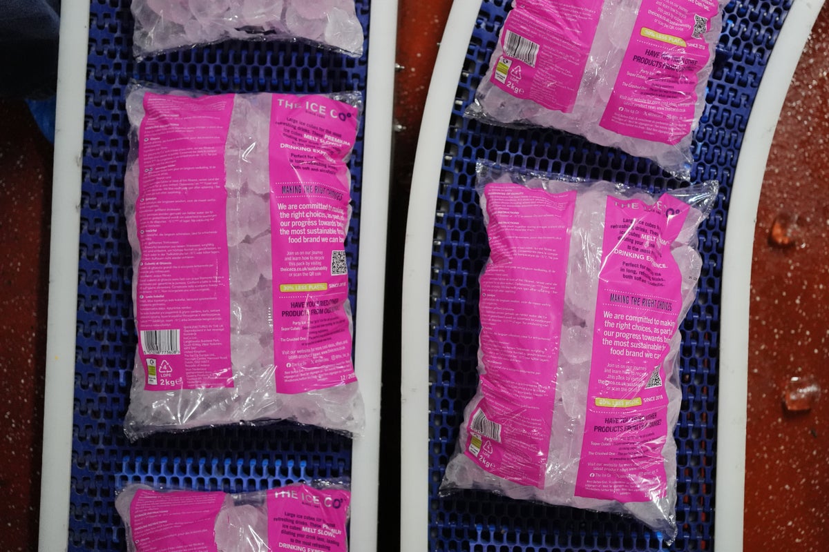 British ice factory that makes six billion cubes a year struggling to meet heatwave demand