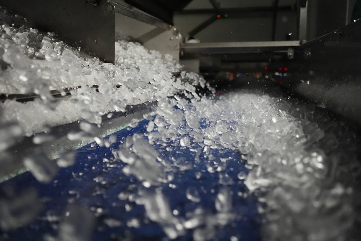 Europe’s largest ice factory battles record demand during relentless British summer heatwaves