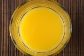Prices for juices fell (Johnny Green/PA)