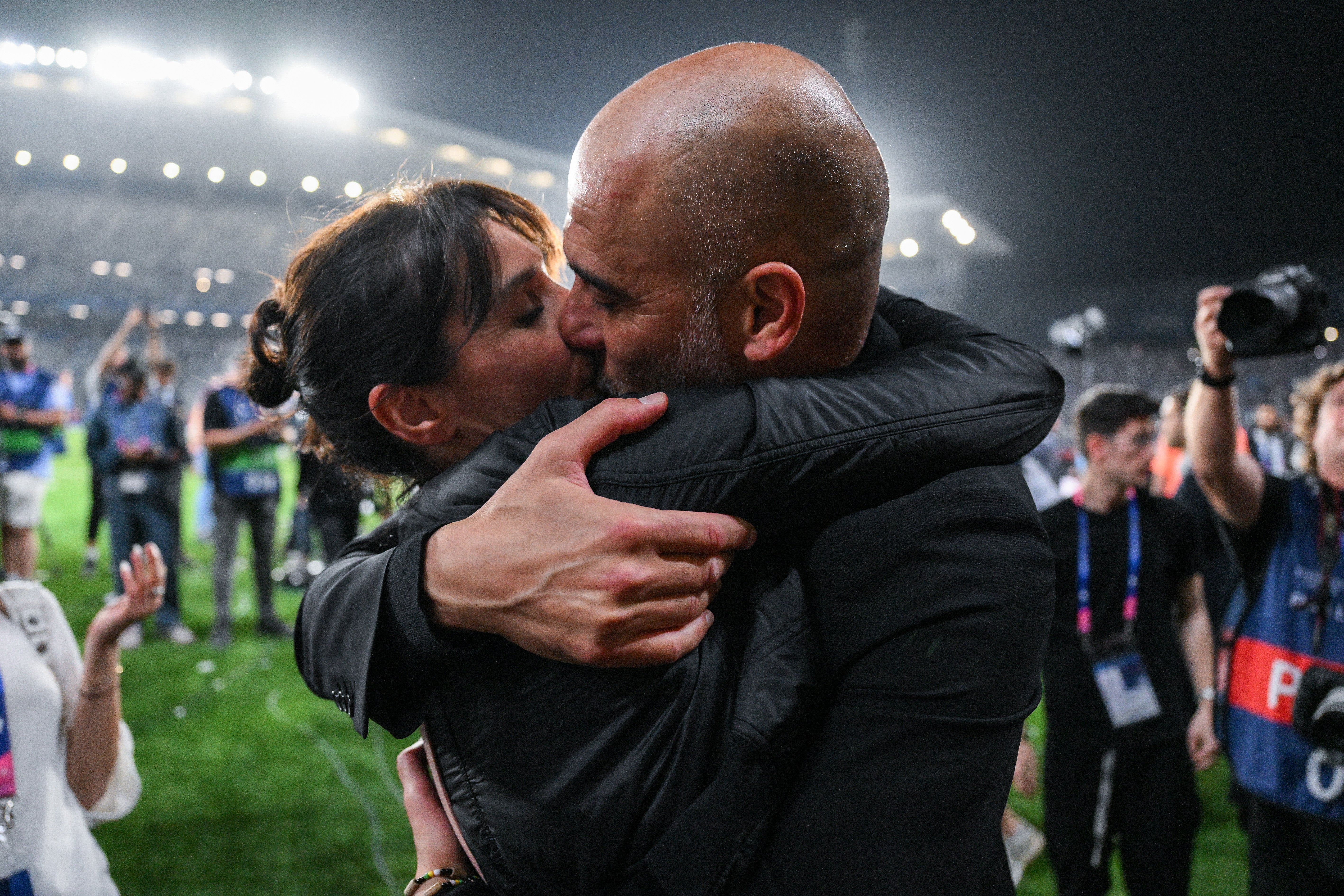 Pep Guardiola opens up on divorce from ex-wife Cristina Serra: 'Most  beautiful woman on your planet' | The Independent