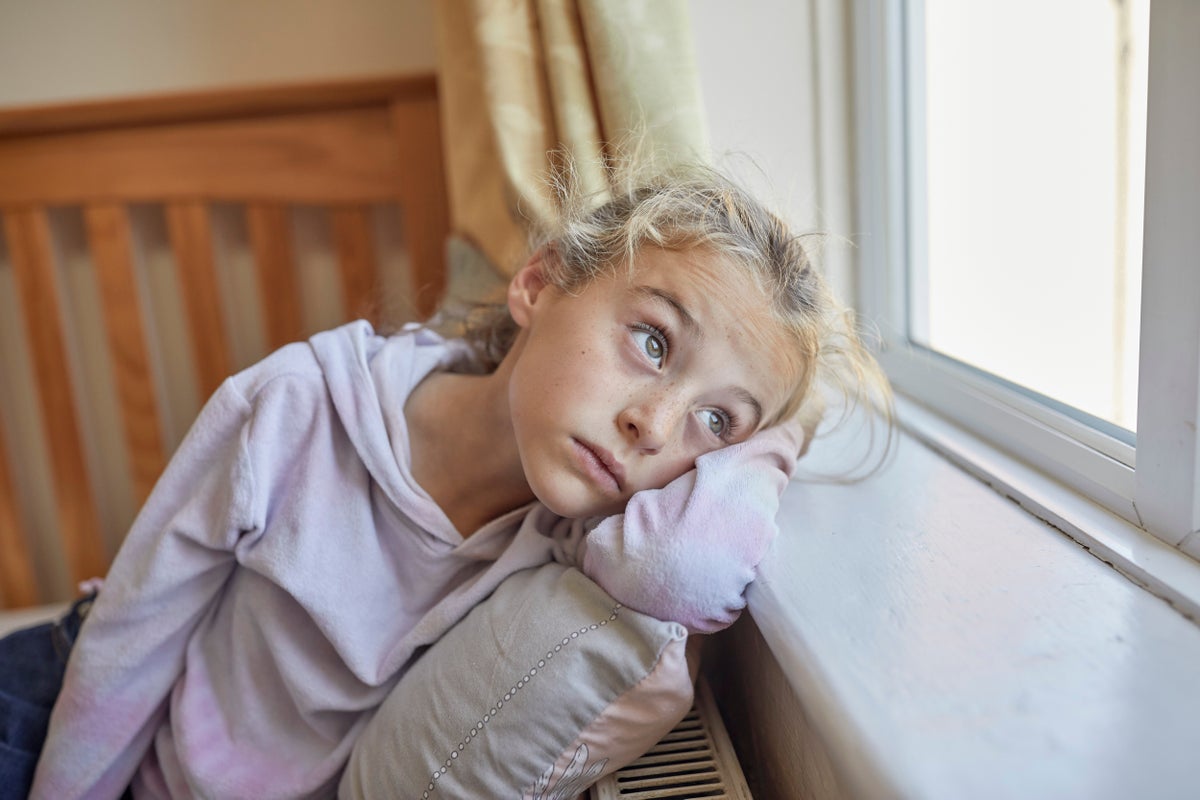 Children’s helpline says number of calls about child domestic abuse cases has risen 80% in five years