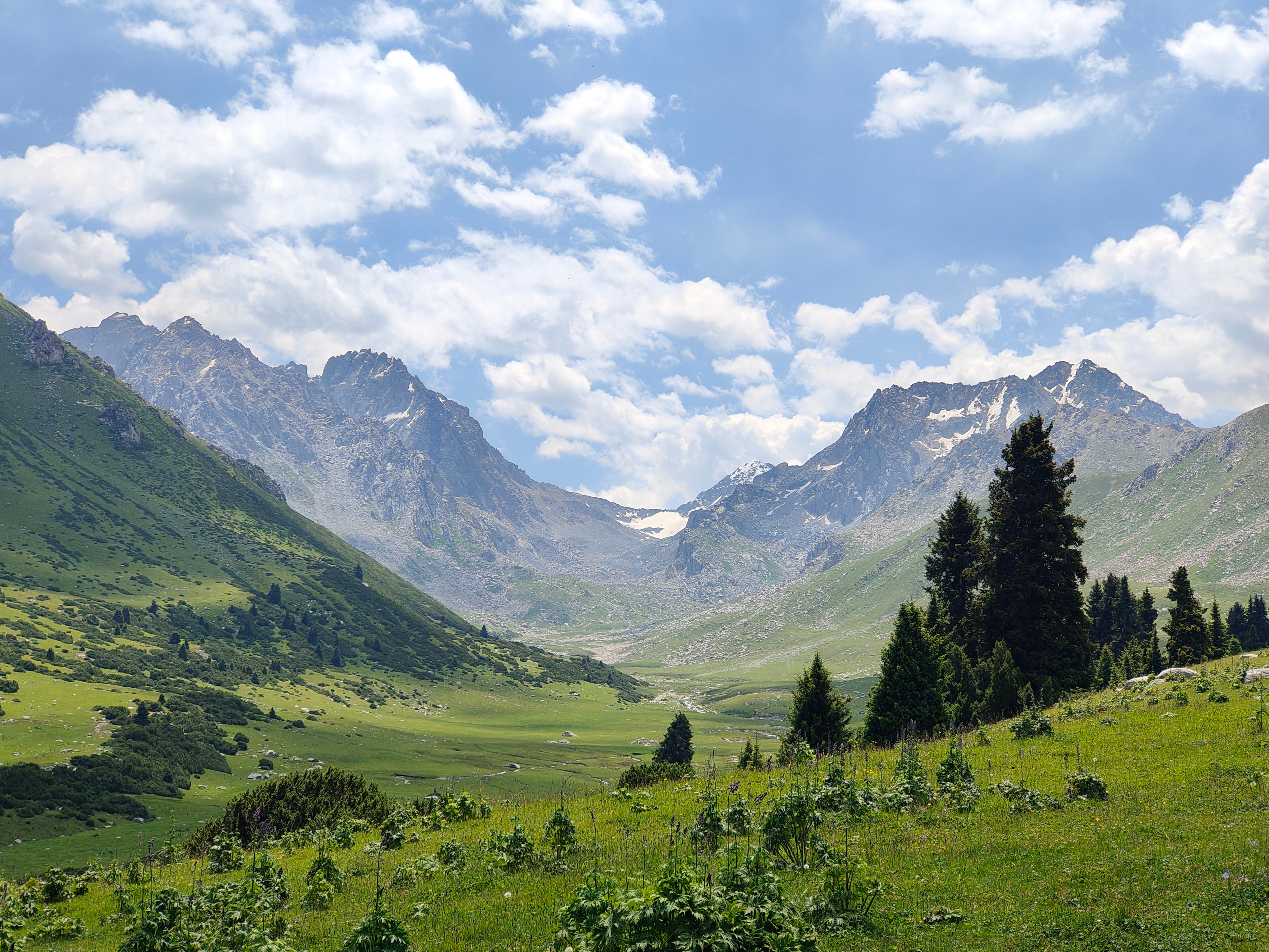 James hiked for seven days through Kyrgyzstan’s stretch of the Tien Shan mountains