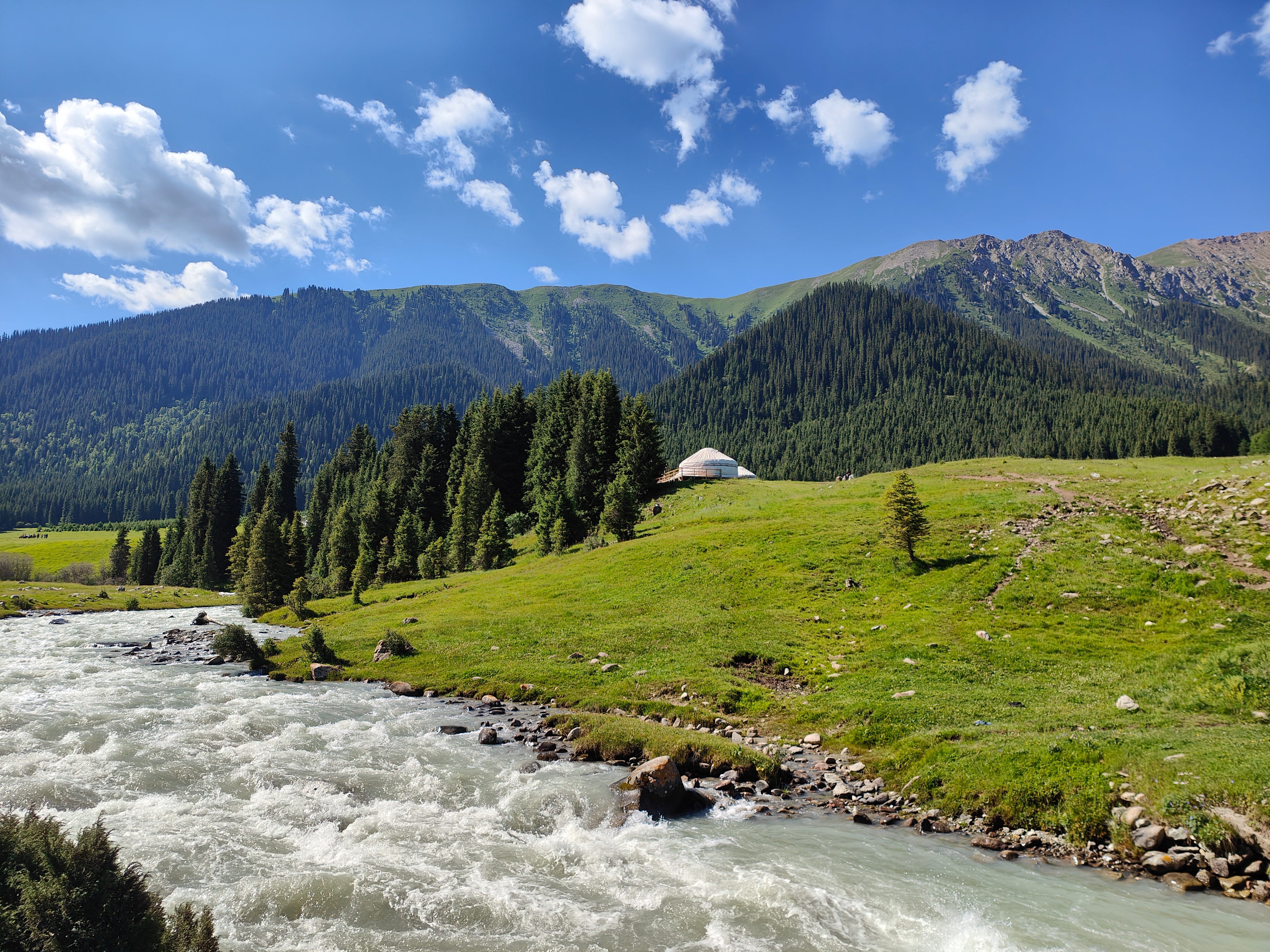 Each day, James walked at least 5km more than the itinerary suggested