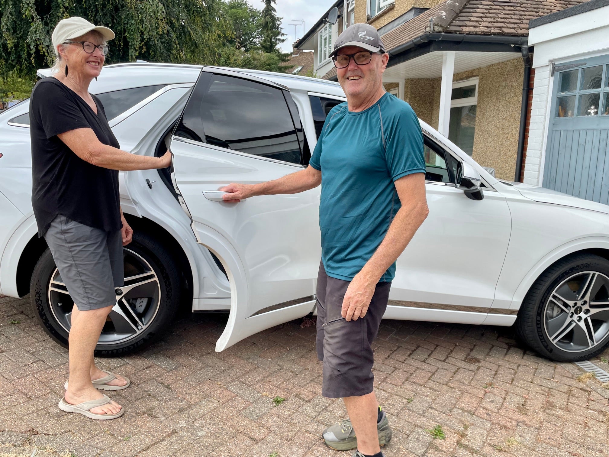 Simon's in-laws were also impressed by the GV70 (Simon Best)