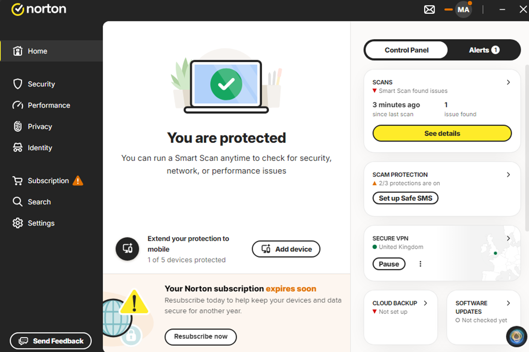 I’ve tested a number of cheap antivirus services (Norton)