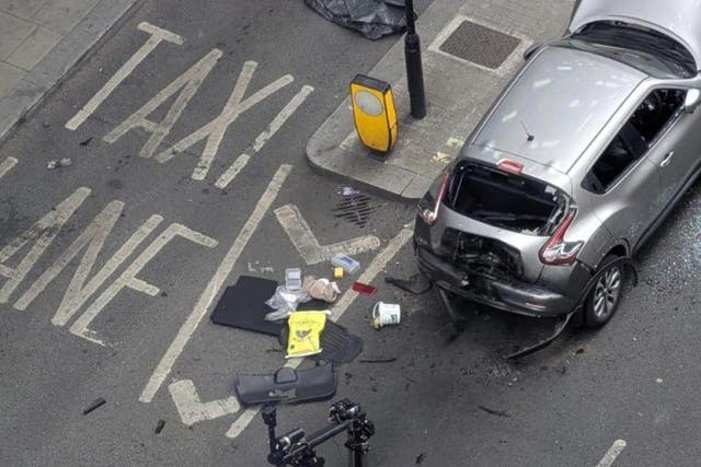 ‘Controlled explosion’ of unattended car close to station