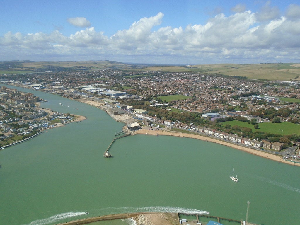 Four people in difficulty in sea off Sussex coast