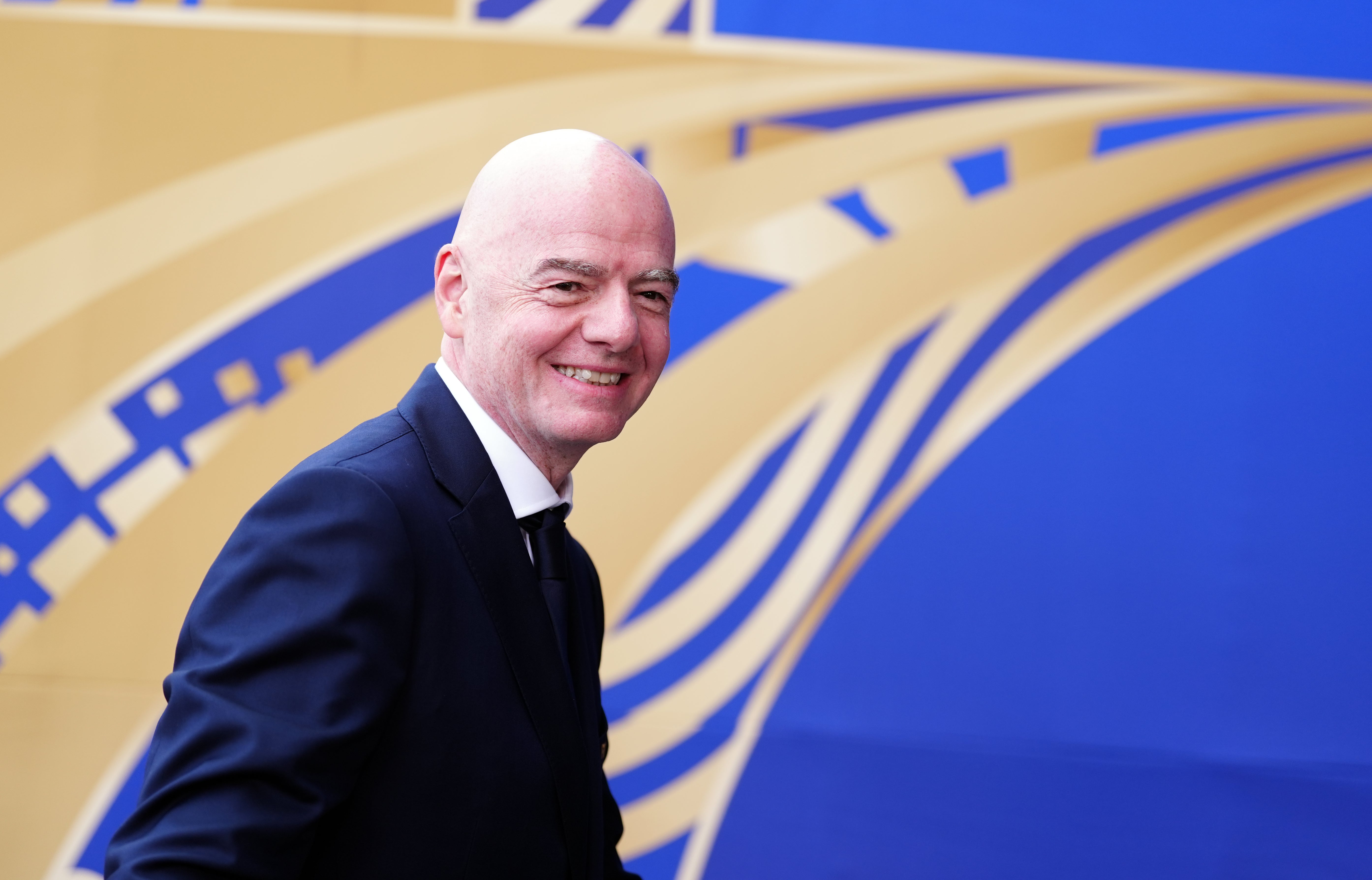 Gianni Infantino was criticised by Lamour just two weeks ago